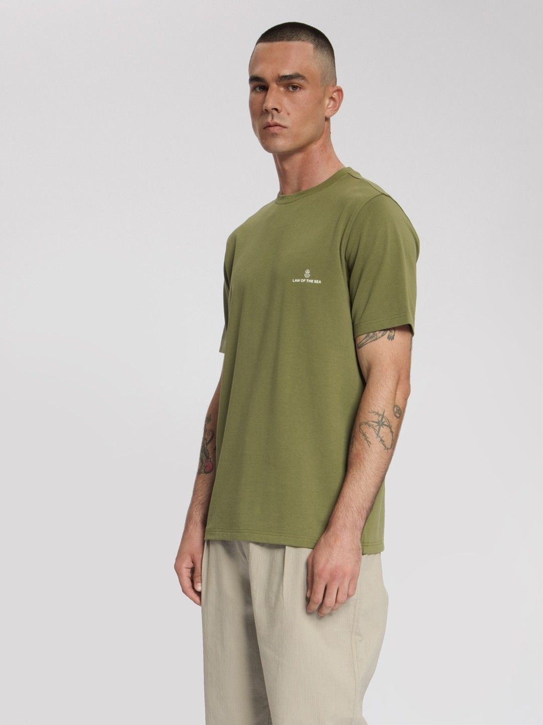 LAW OF THE SEA - TSHIRT - Groen