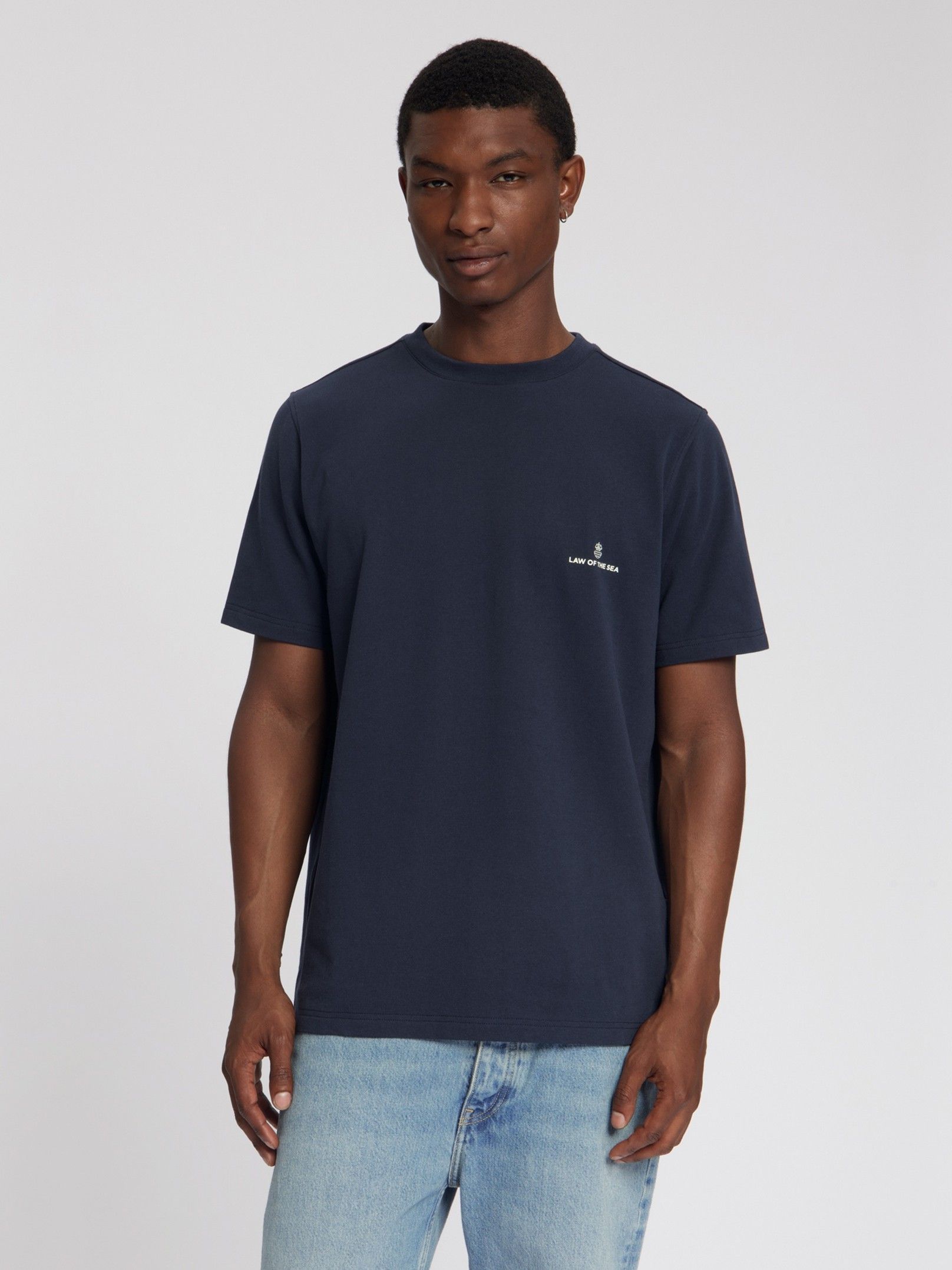 LAW OF THE SEA - TSHIRT - Blauw