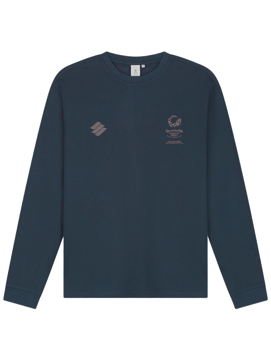 LAW OF THE SEA - TSHIRT - Blauw