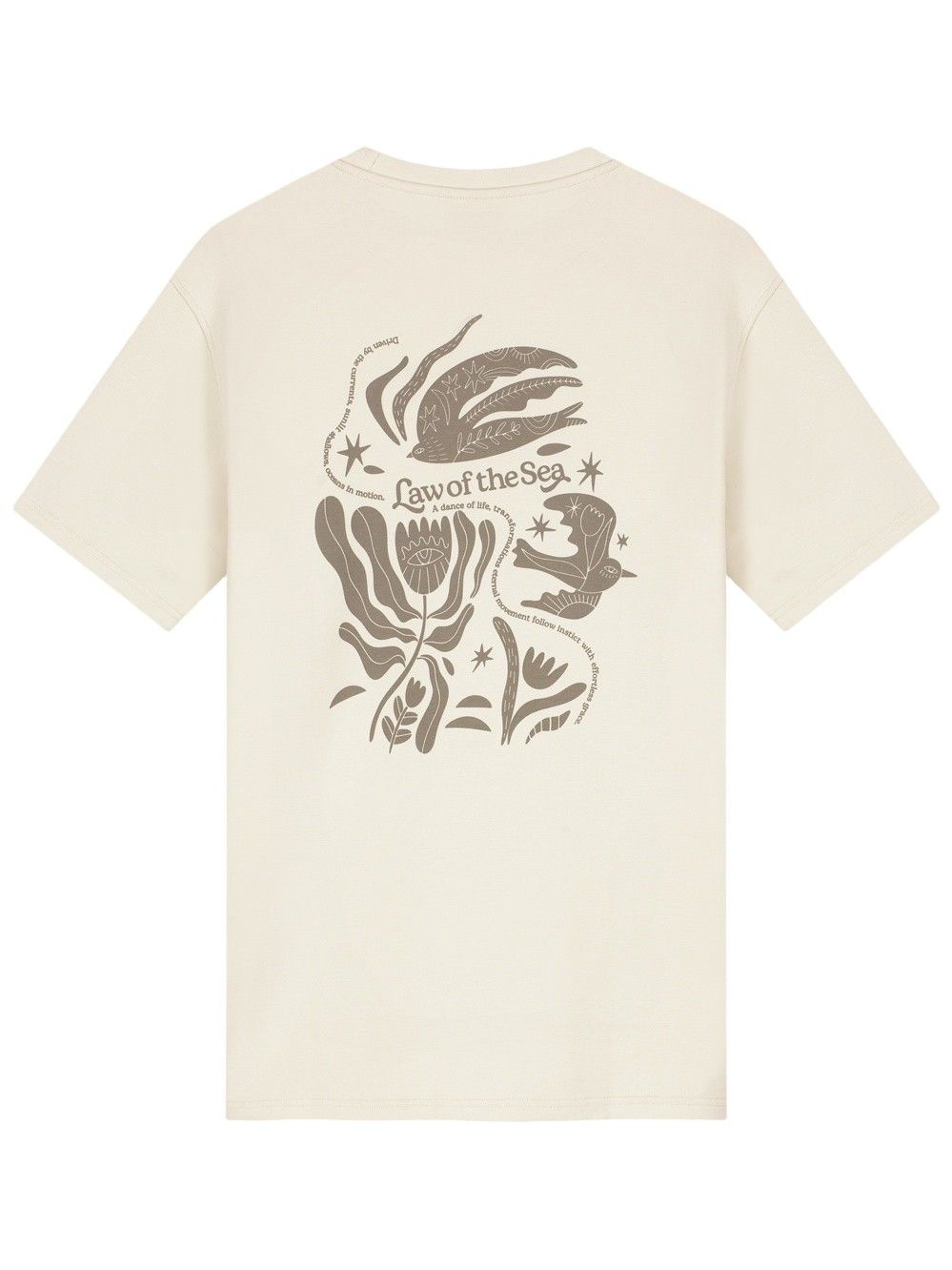 LAW OF THE SEA - TSHIRT - Beige