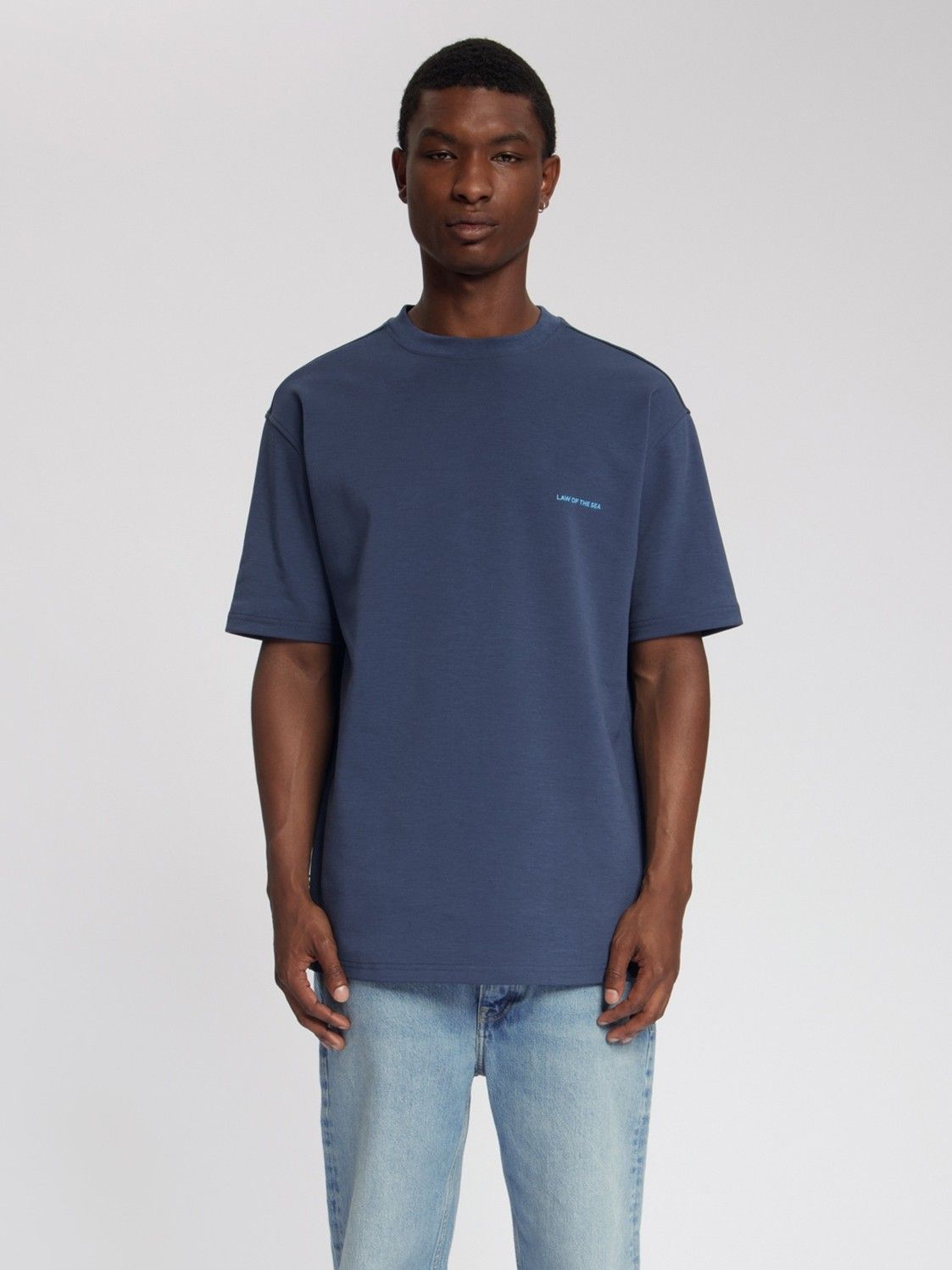 LAW OF THE SEA - TSHIRT - Blauw