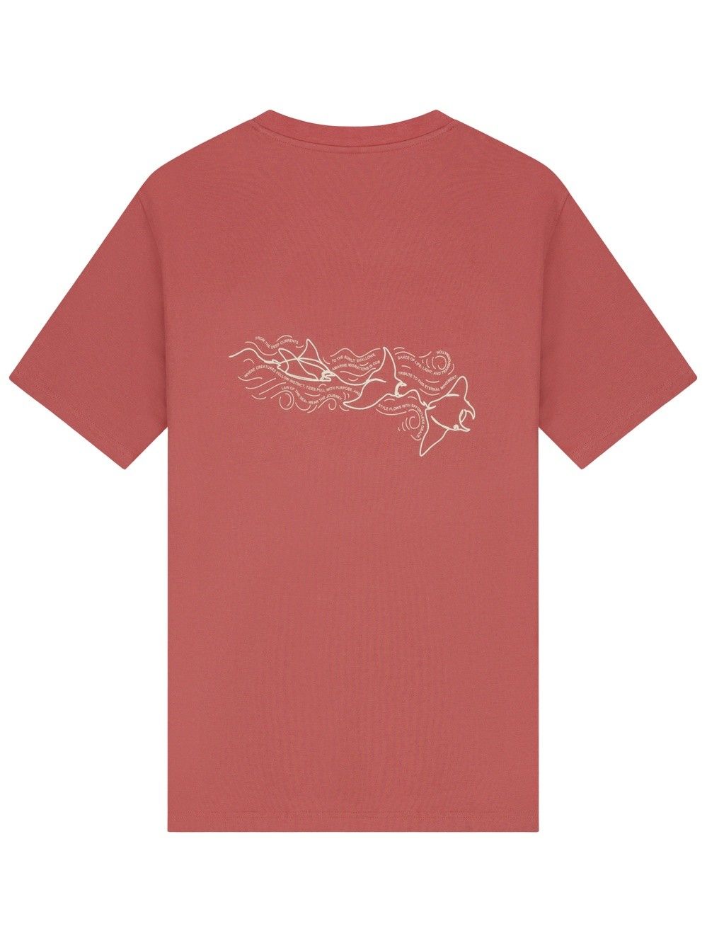 LAW OF THE SEA - TSHIRT - Rood