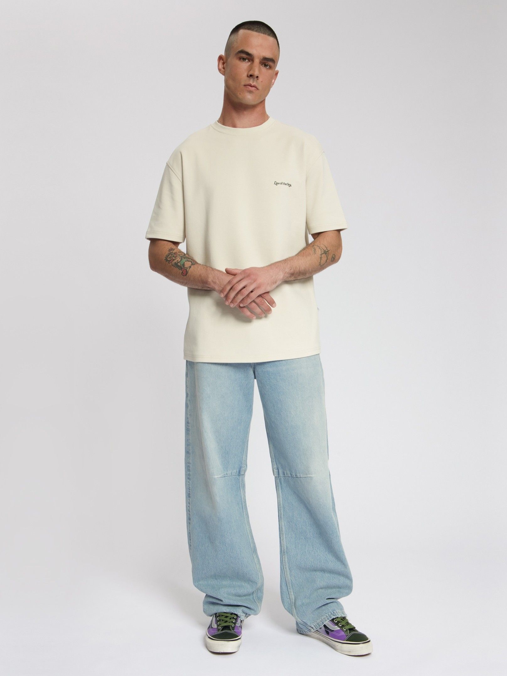 LAW OF THE SEA - TSHIRT - Beige