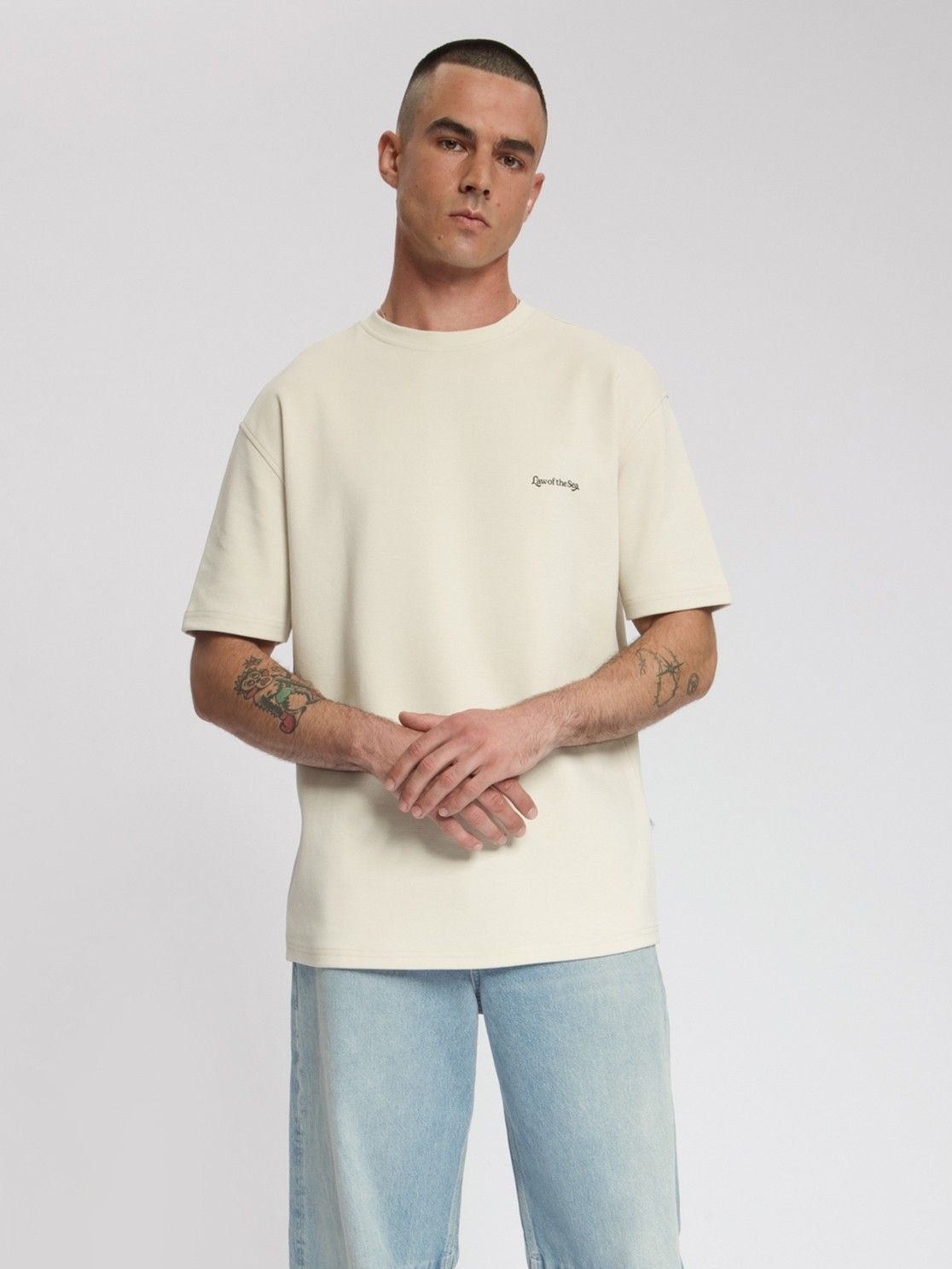 LAW OF THE SEA - TSHIRT - Beige