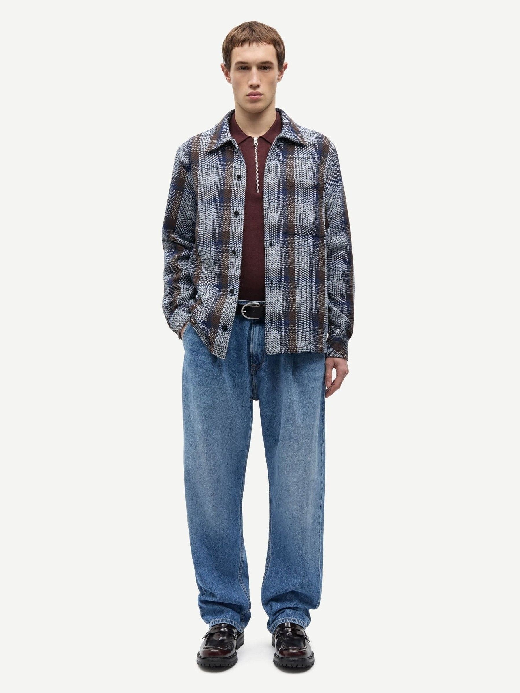 SAMSOE SAMSOE - OVERSHIRT - Bruin