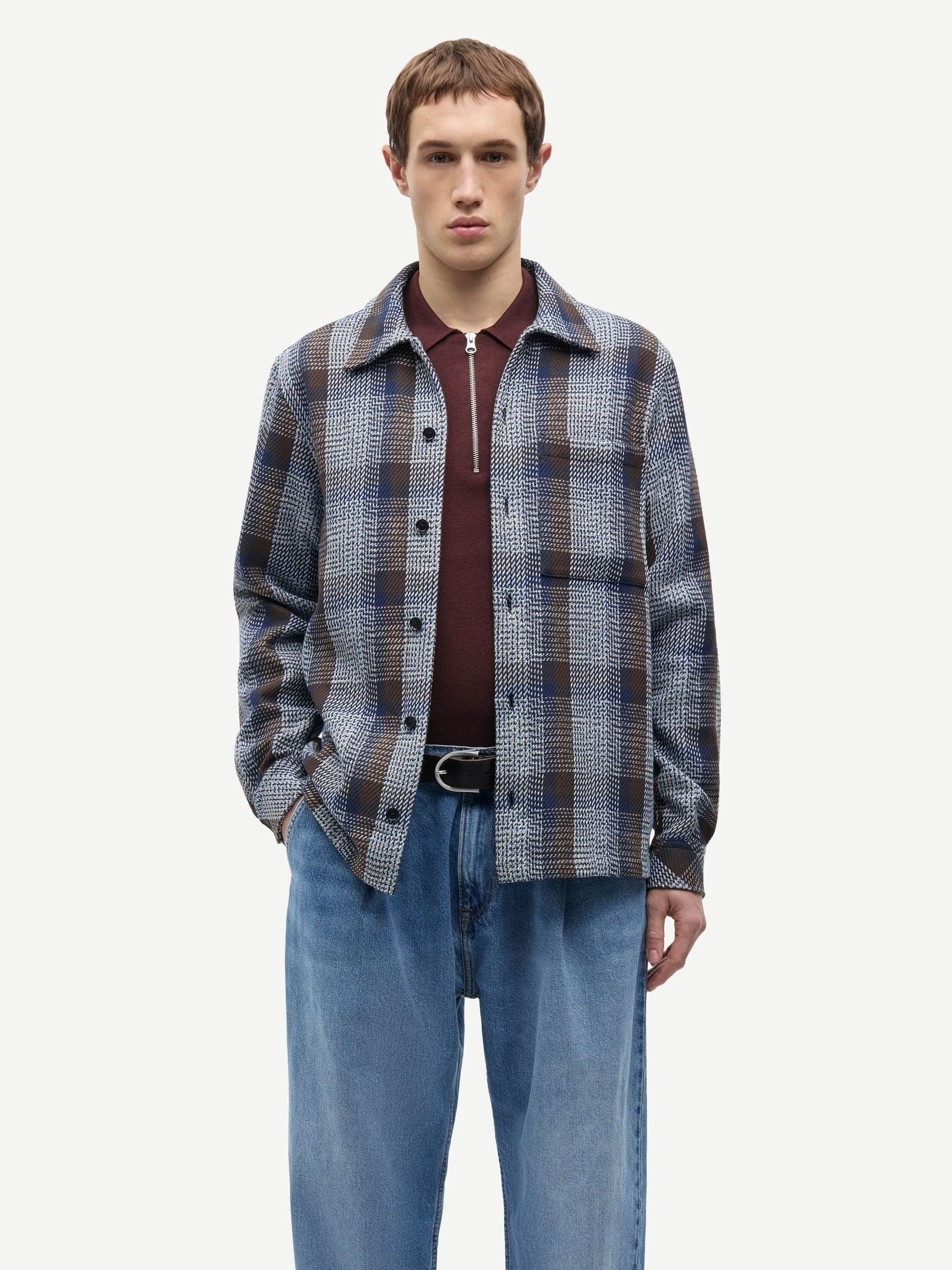 SAMSOE SAMSOE - OVERSHIRT - Bruin