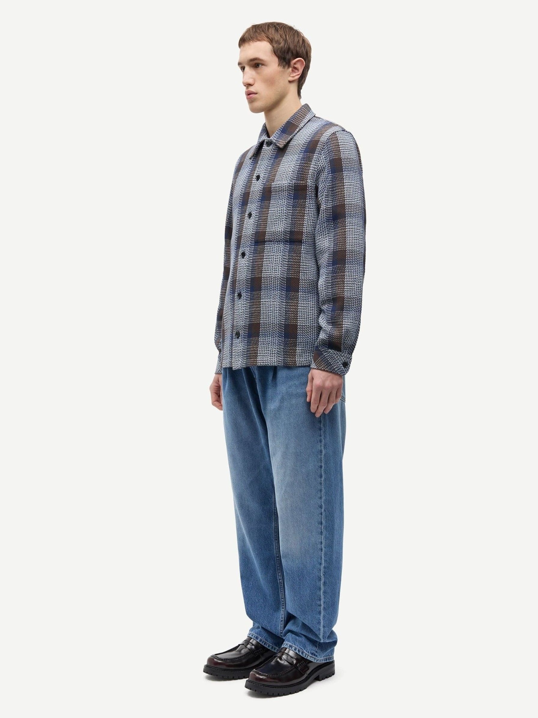 SAMSOE SAMSOE - OVERSHIRT - Bruin