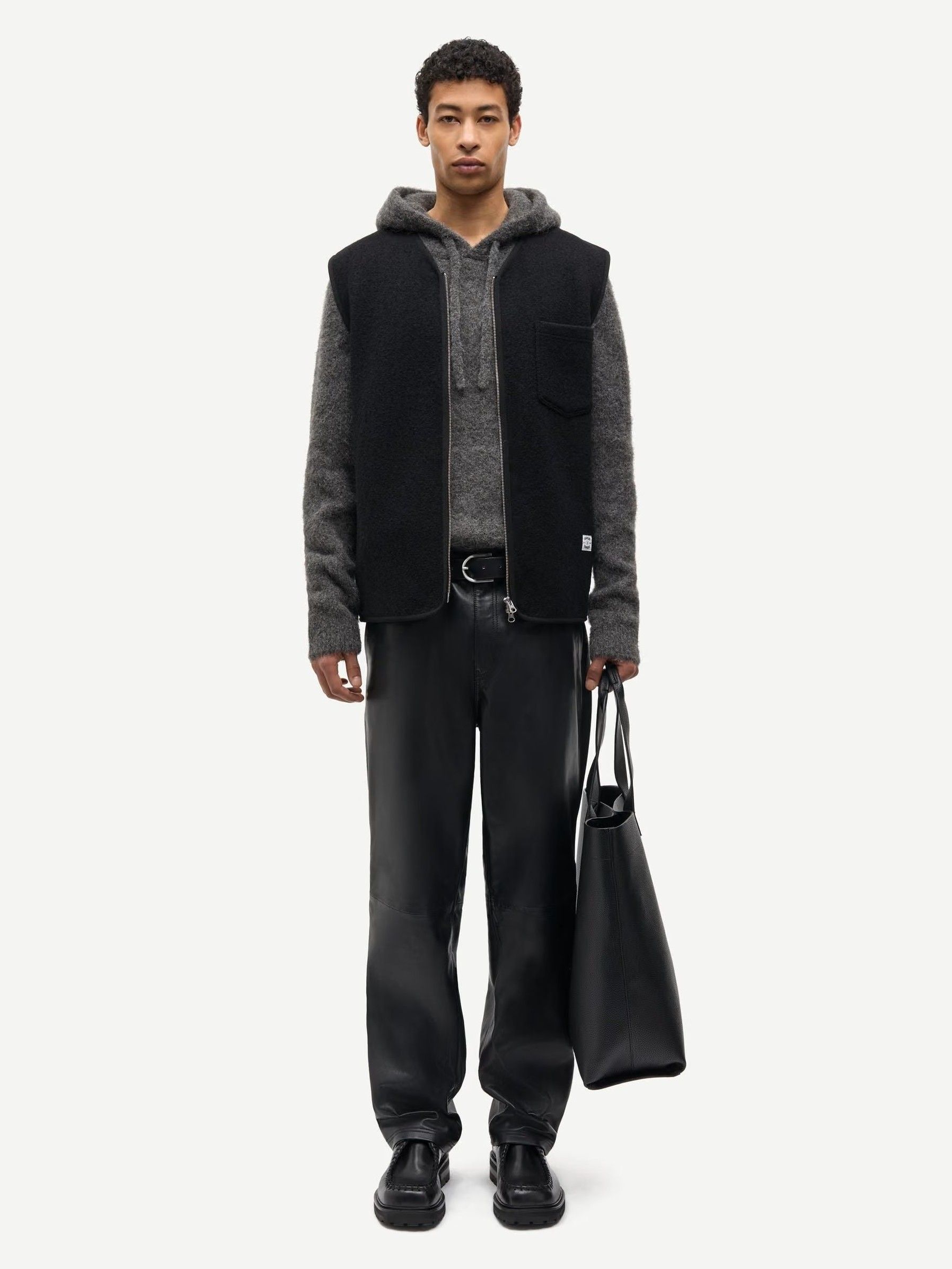 SAMSOE SAMSOE - VEST - Zwart
