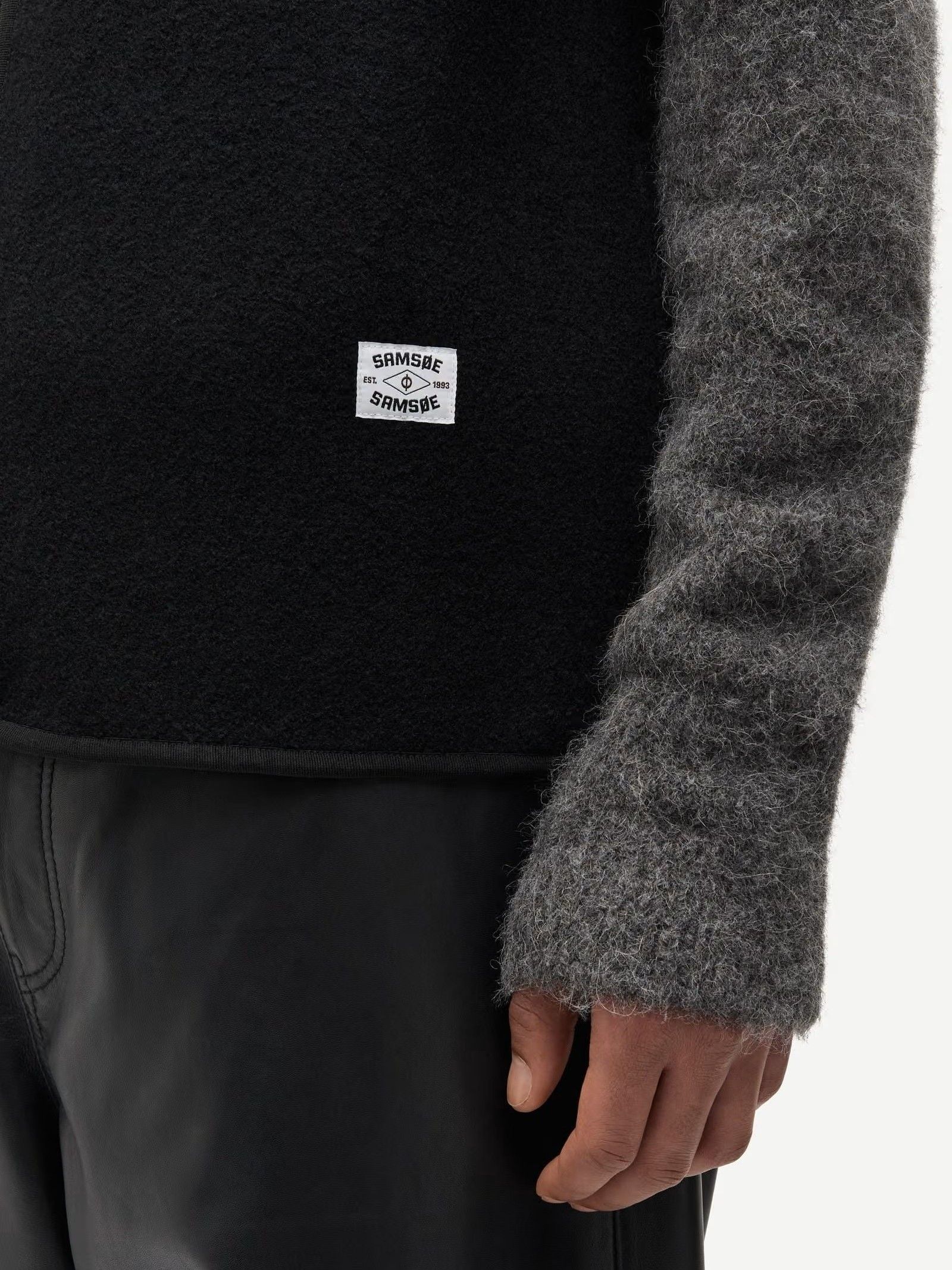 SAMSOE SAMSOE - VEST - Zwart
