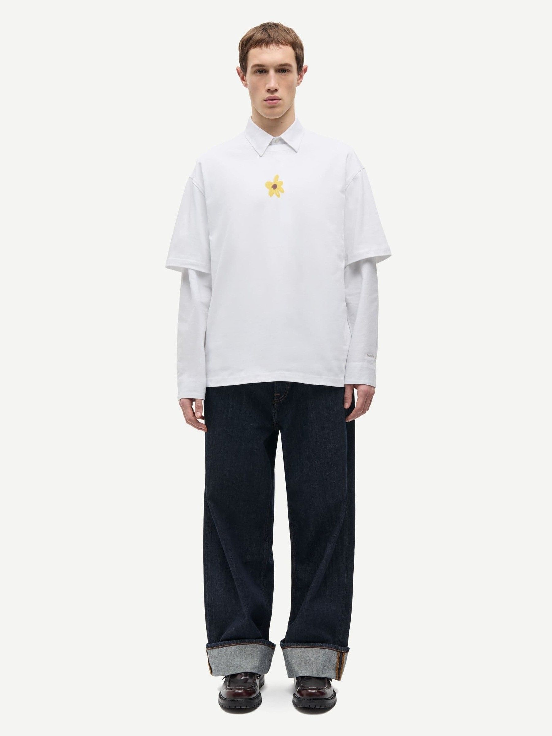SAMSOE SAMSOE - TSHIRT - Wit