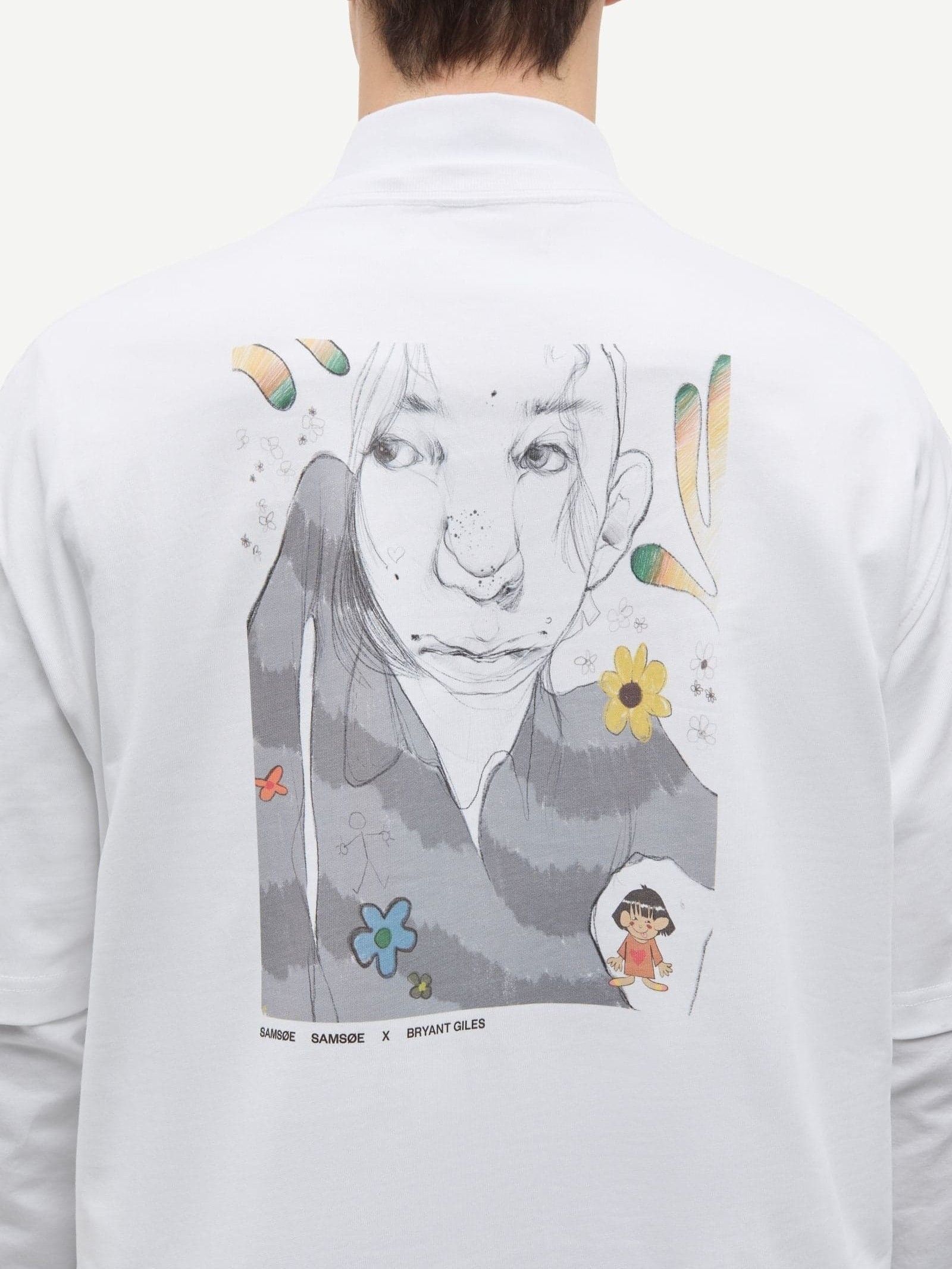 SAMSOE SAMSOE - TSHIRT - Wit