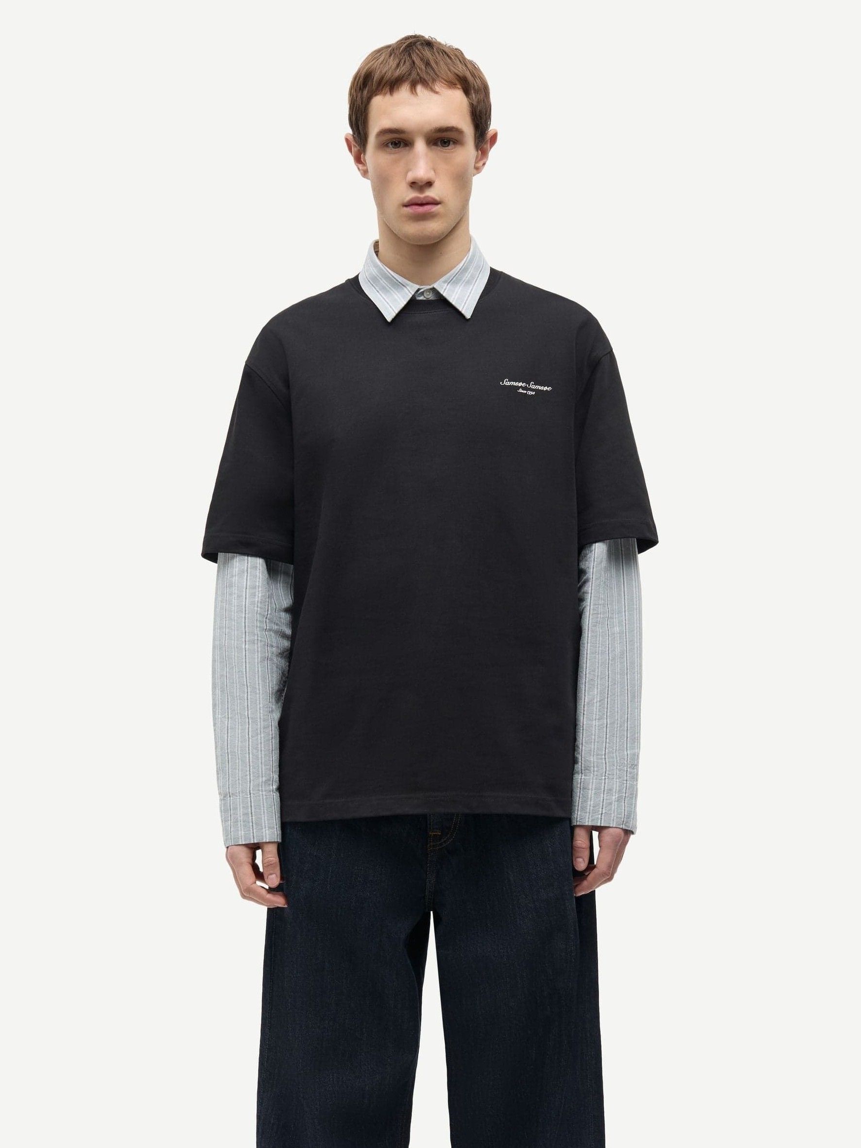 SAMSOE SAMSOE - TSHIRT - Zwart