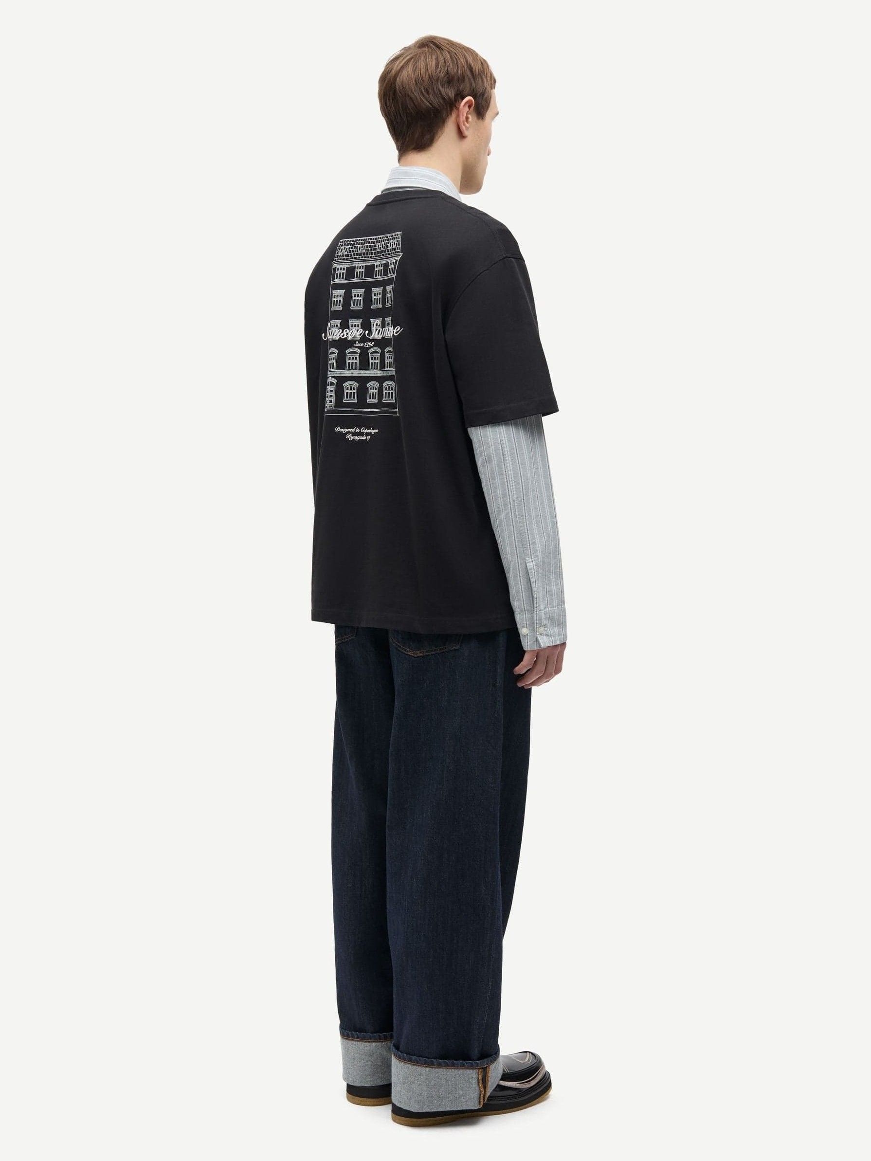 SAMSOE SAMSOE - TSHIRT - Zwart