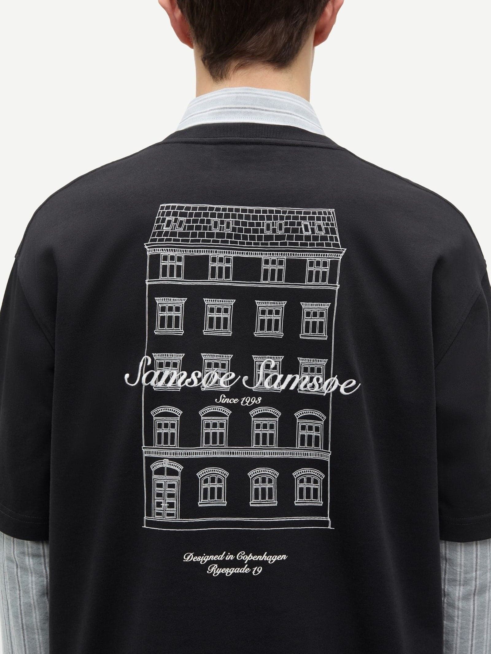SAMSOE SAMSOE - TSHIRT - Zwart