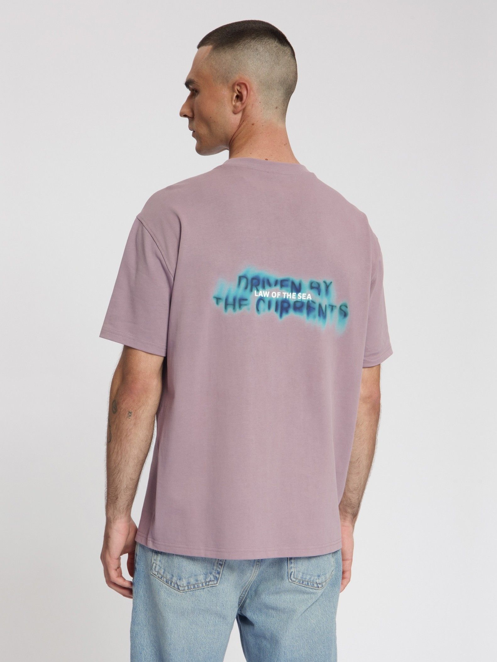 LAW OF THE SEA - TSHIRT - Paars