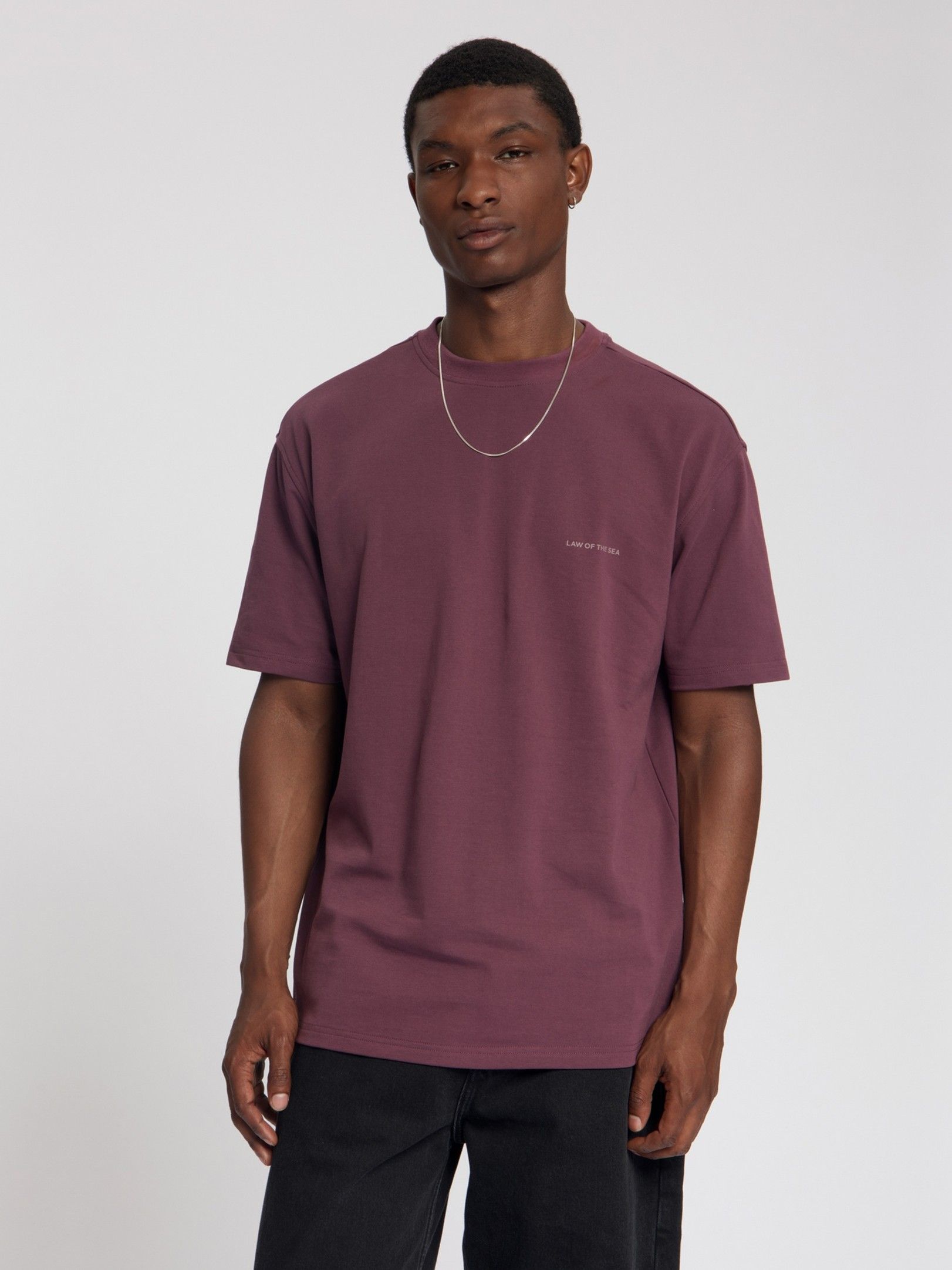 LAW OF THE SEA - TSHIRT - Paars