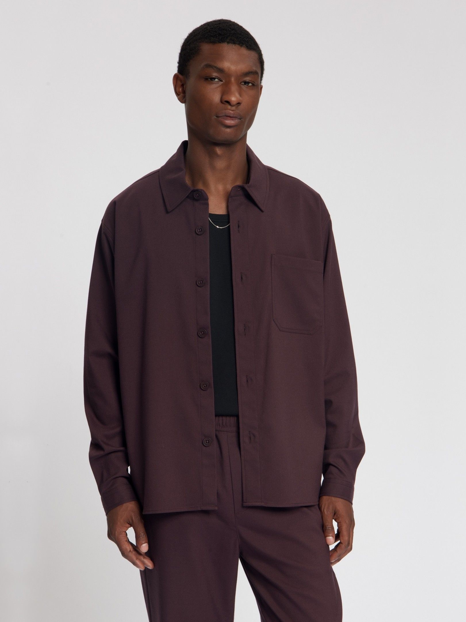 LAW OF THE SEA - OVERSHIRT - Paars