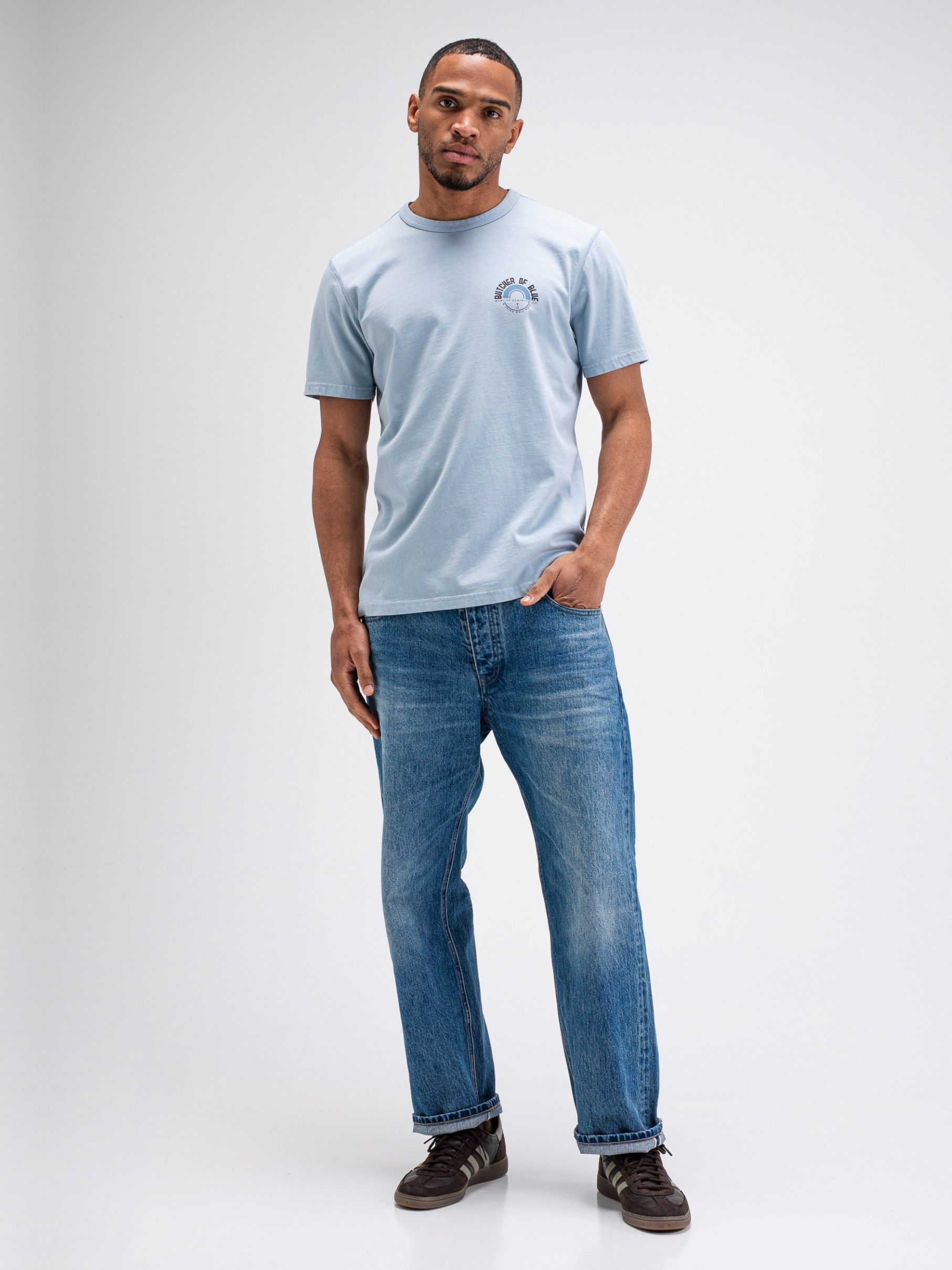 BUTCHER OF BLUE - TSHIRT - Blauw