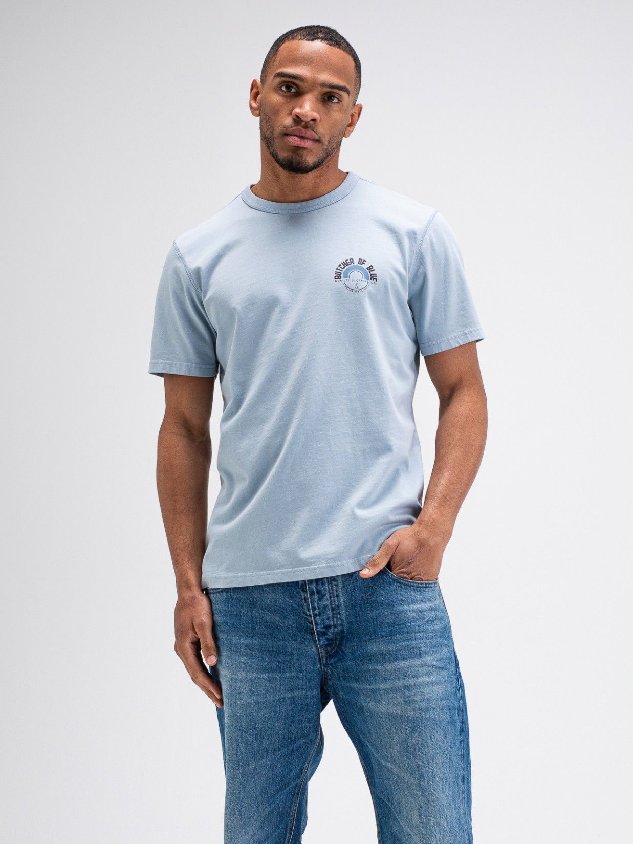 BUTCHER OF BLUE - TSHIRT - Blauw