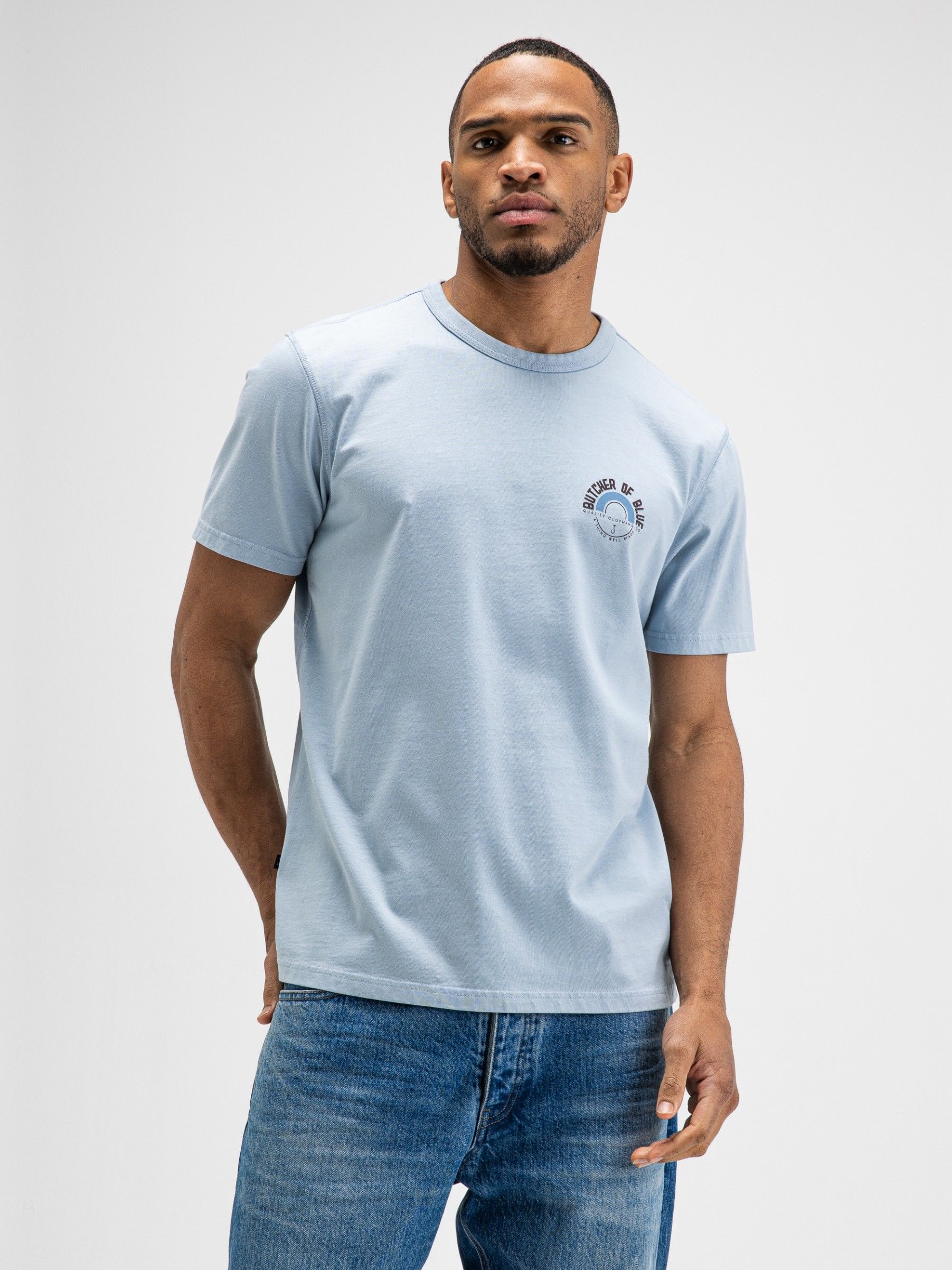 BUTCHER OF BLUE - TSHIRT - Blauw