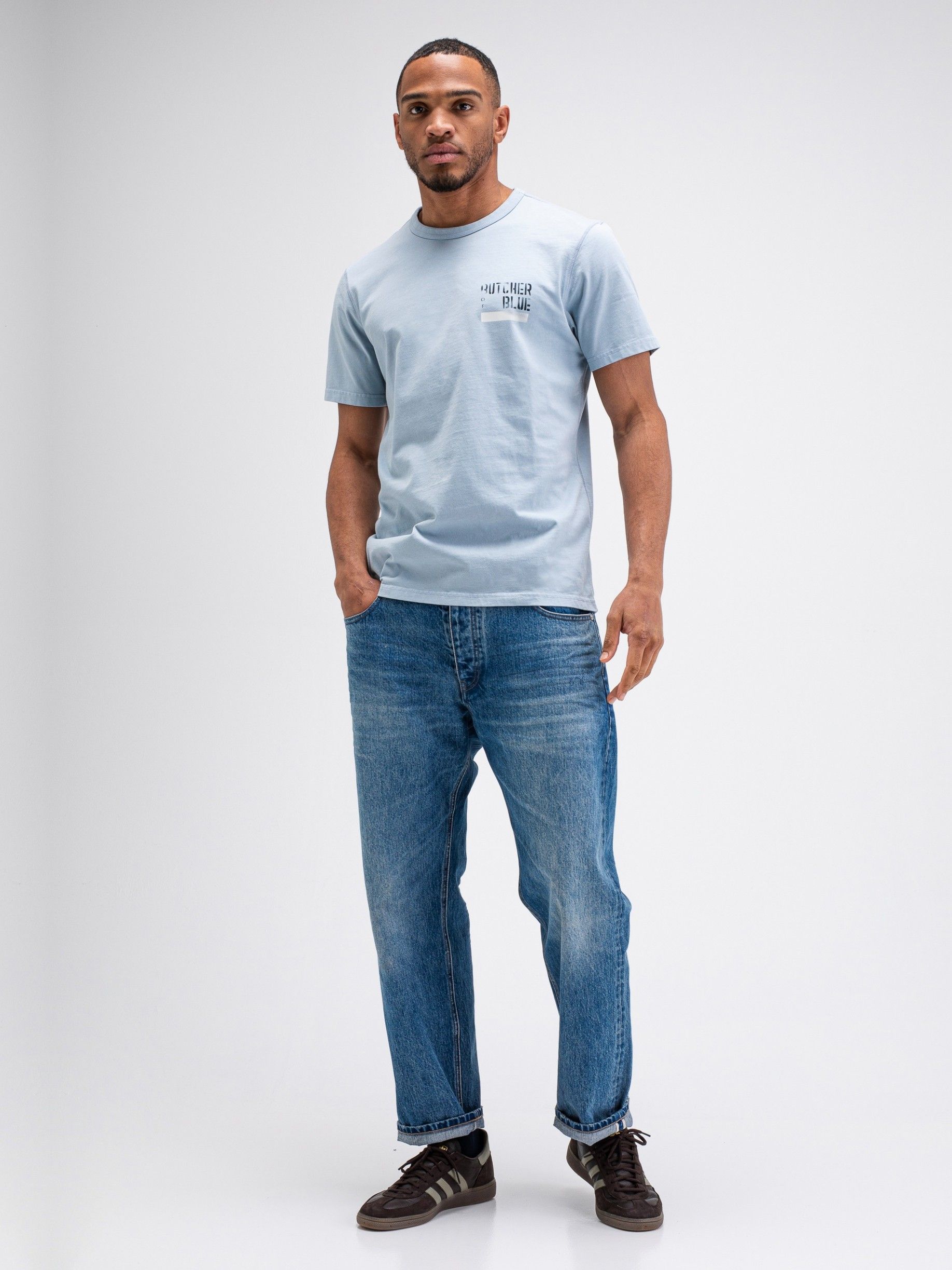 BUTCHER OF BLUE - TSHIRT - Blauw