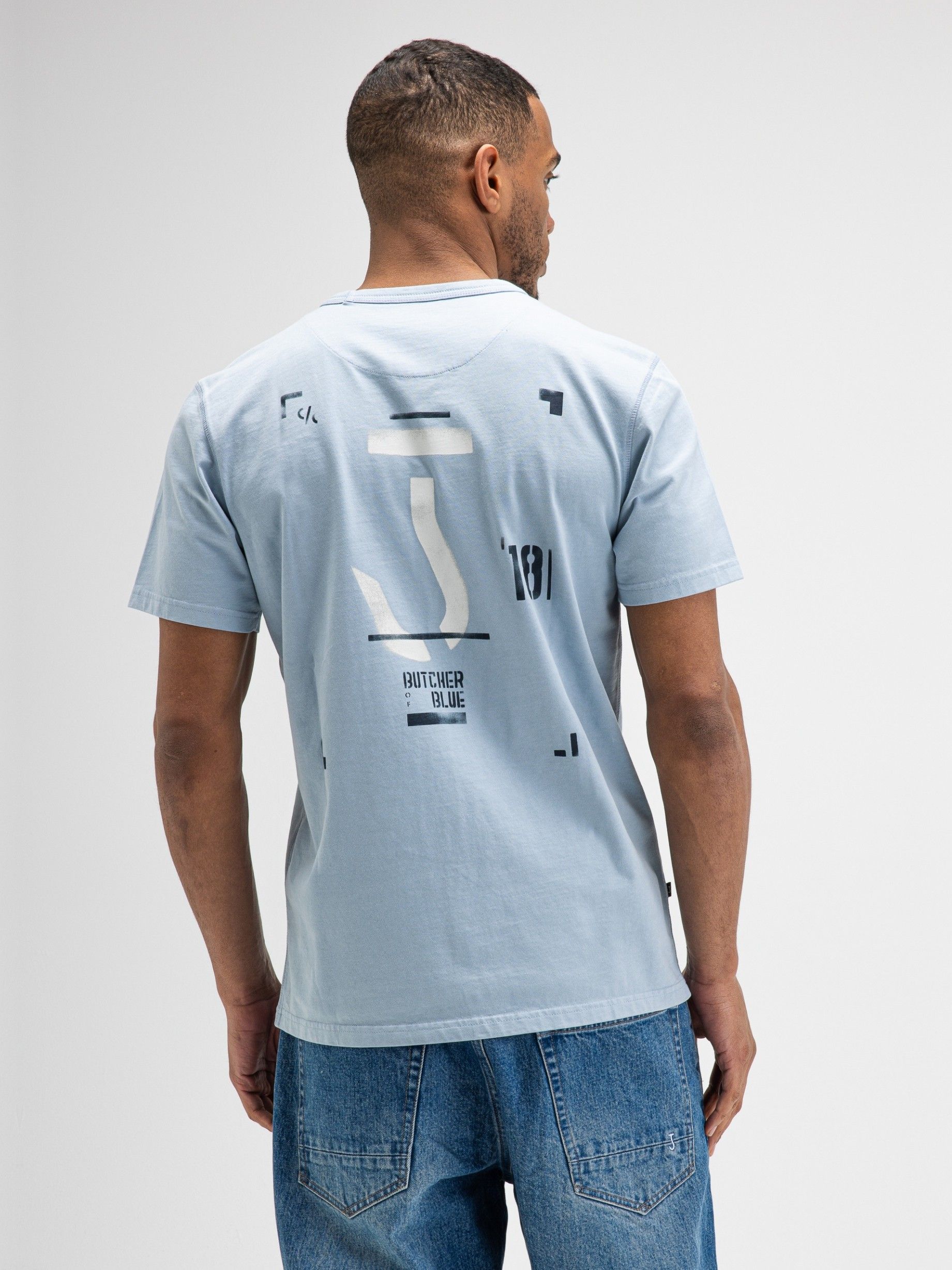 BUTCHER OF BLUE - TSHIRT - Blauw