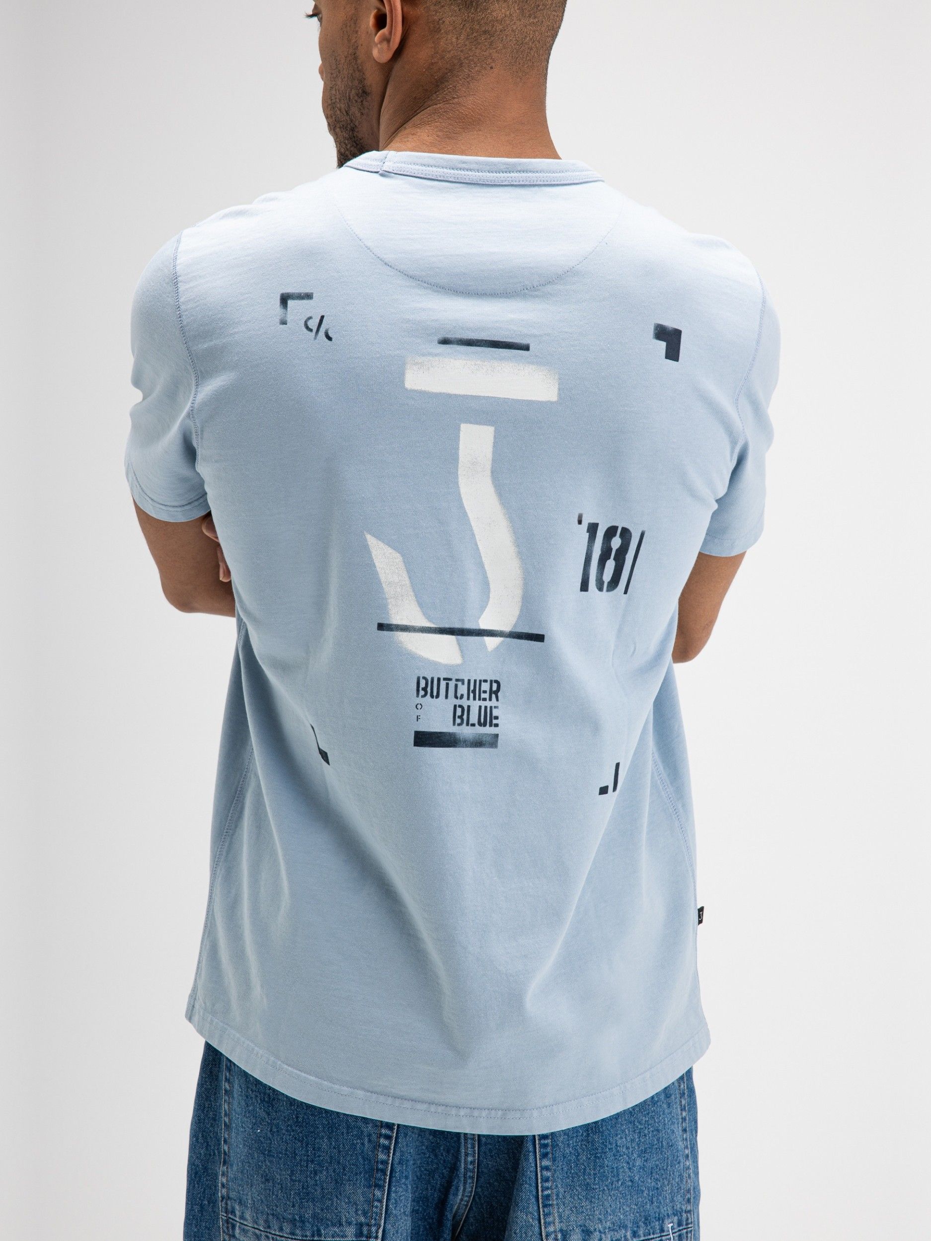 BUTCHER OF BLUE - TSHIRT - Blauw