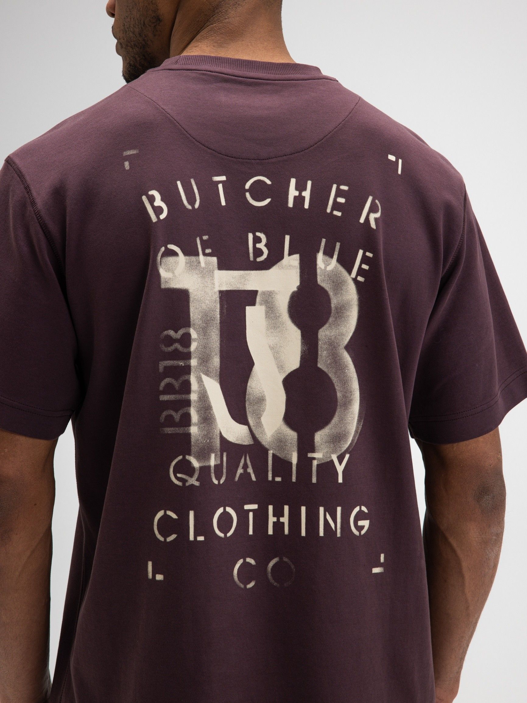 BUTCHER OF BLUE - TSHIRT - Paars