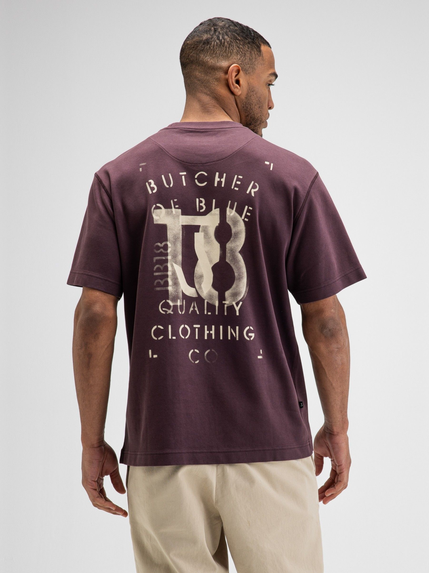 BUTCHER OF BLUE - TSHIRT - Paars