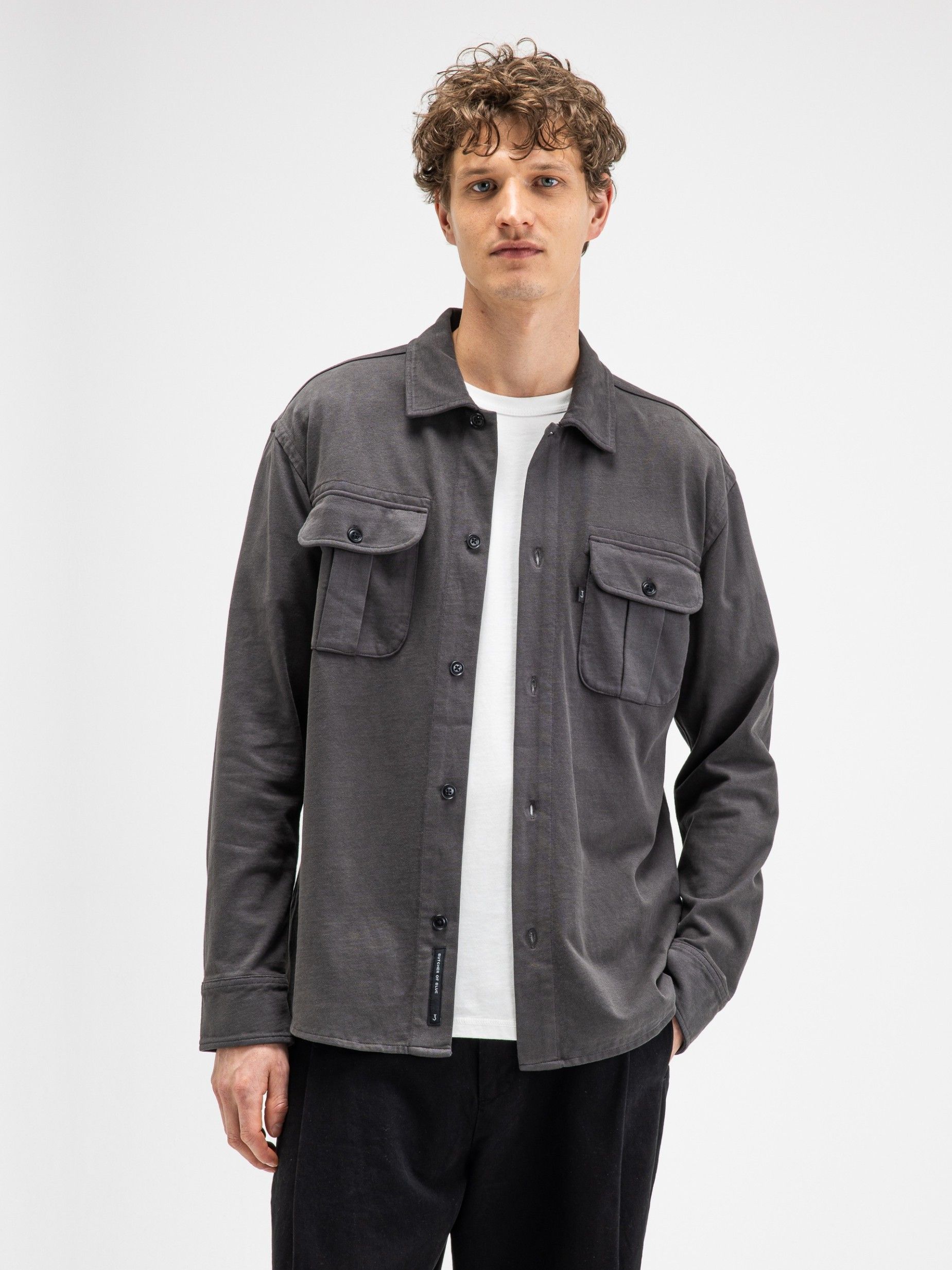BUTCHER OF BLUE - OVERSHIRT - Grijs