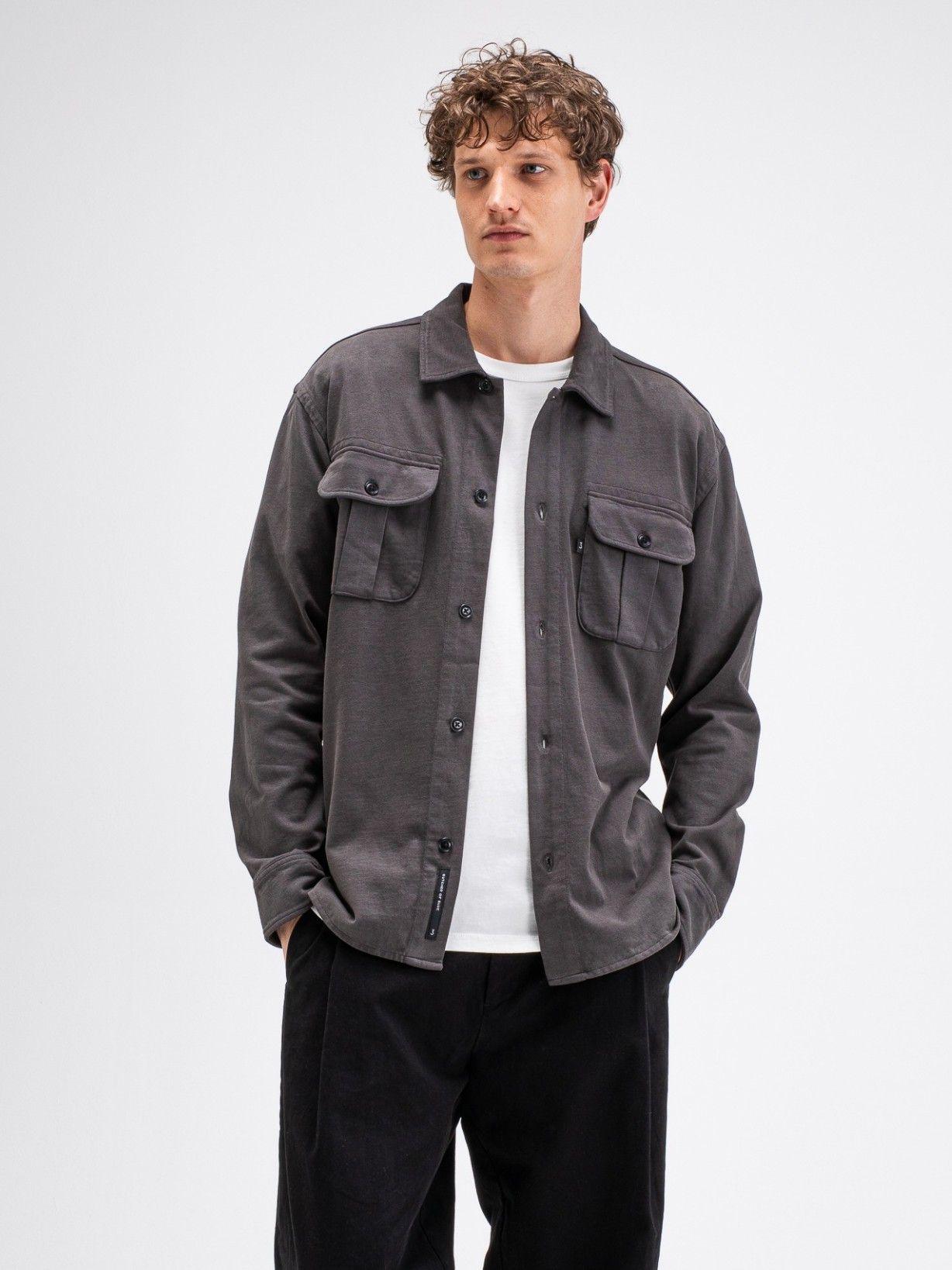 BUTCHER OF BLUE - OVERSHIRT - Grijs