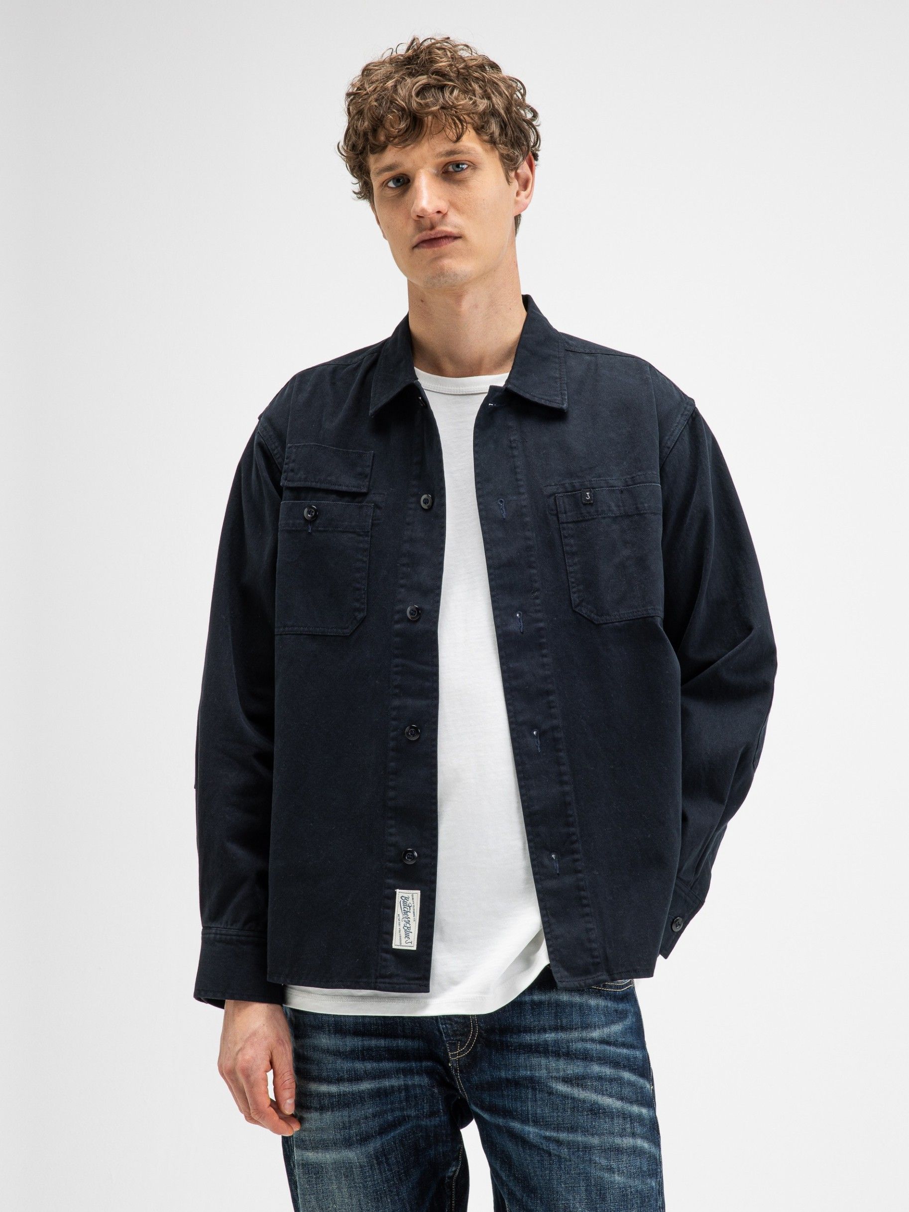 BUTCHER OF BLUE - OVERSHIRT - Zwart