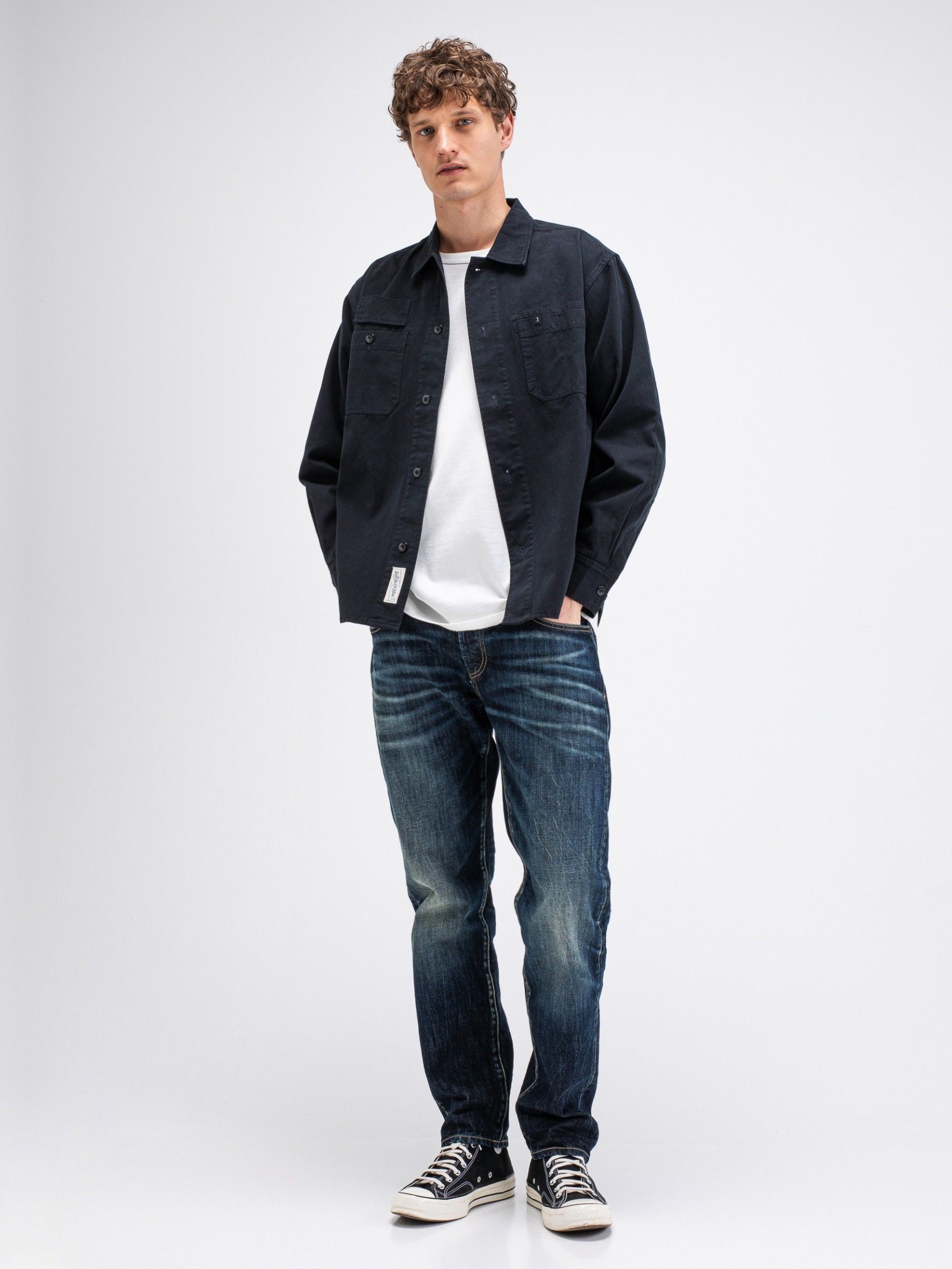 BUTCHER OF BLUE - OVERSHIRT - Zwart