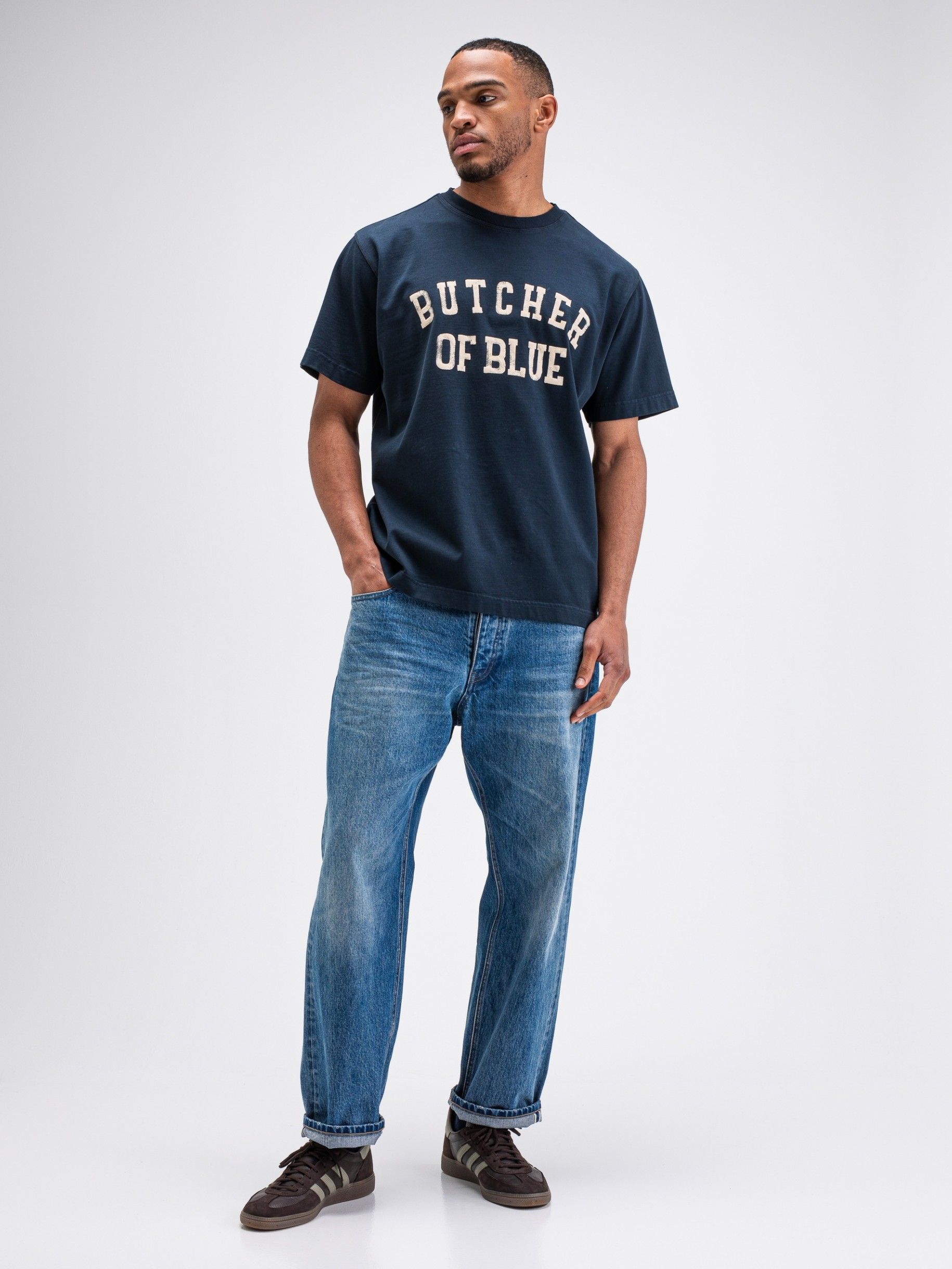 BUTCHER OF BLUE - TSHIRT - Blauw