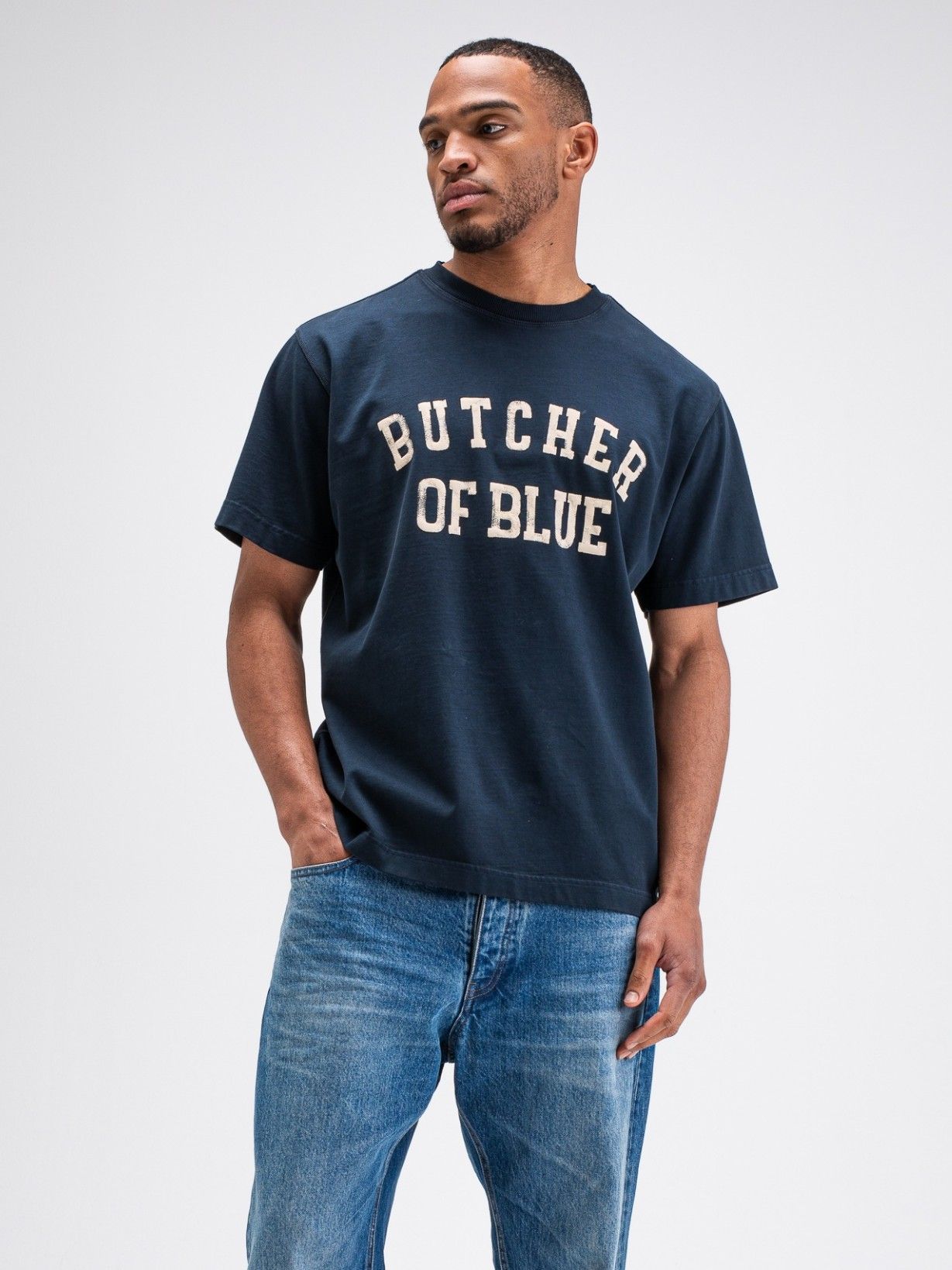 BUTCHER OF BLUE - TSHIRT - Blauw