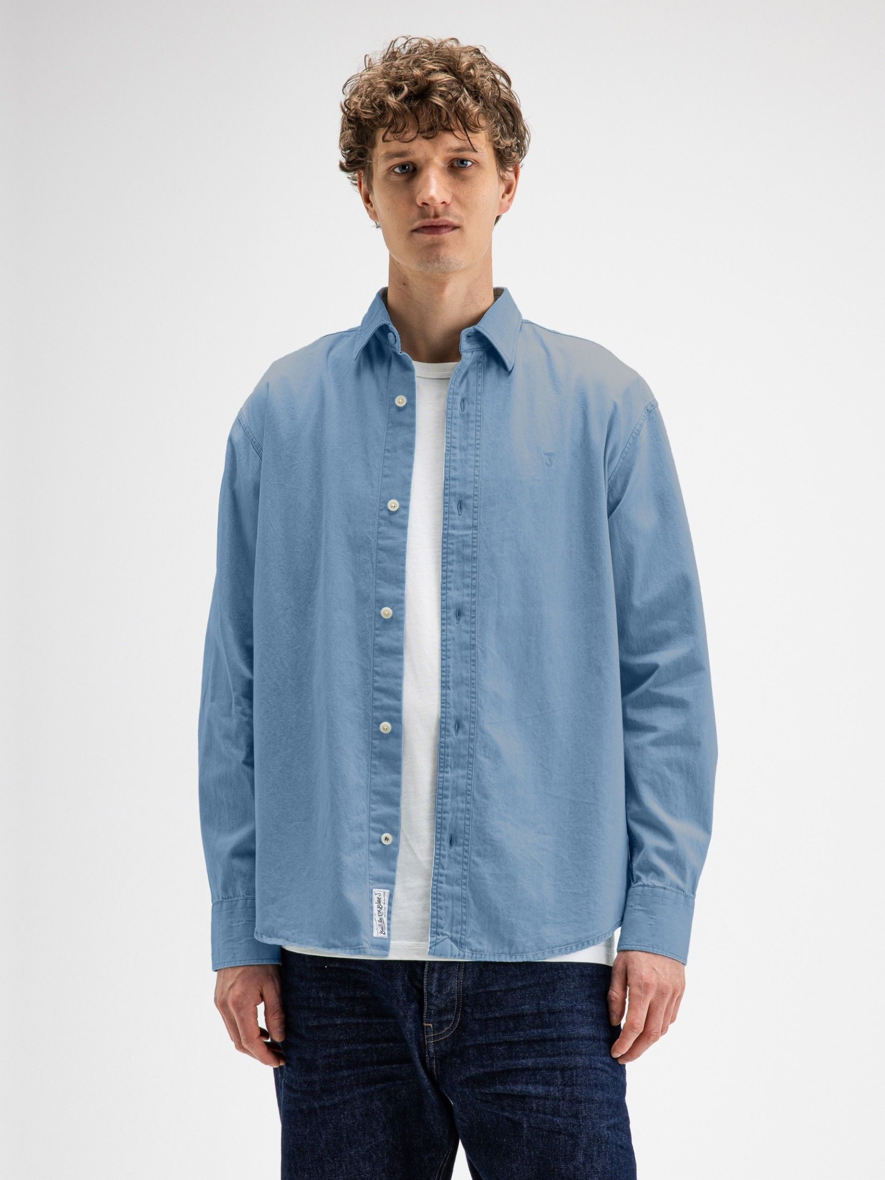 BUTCHER OF BLUE - OVERHEMD - Blauw