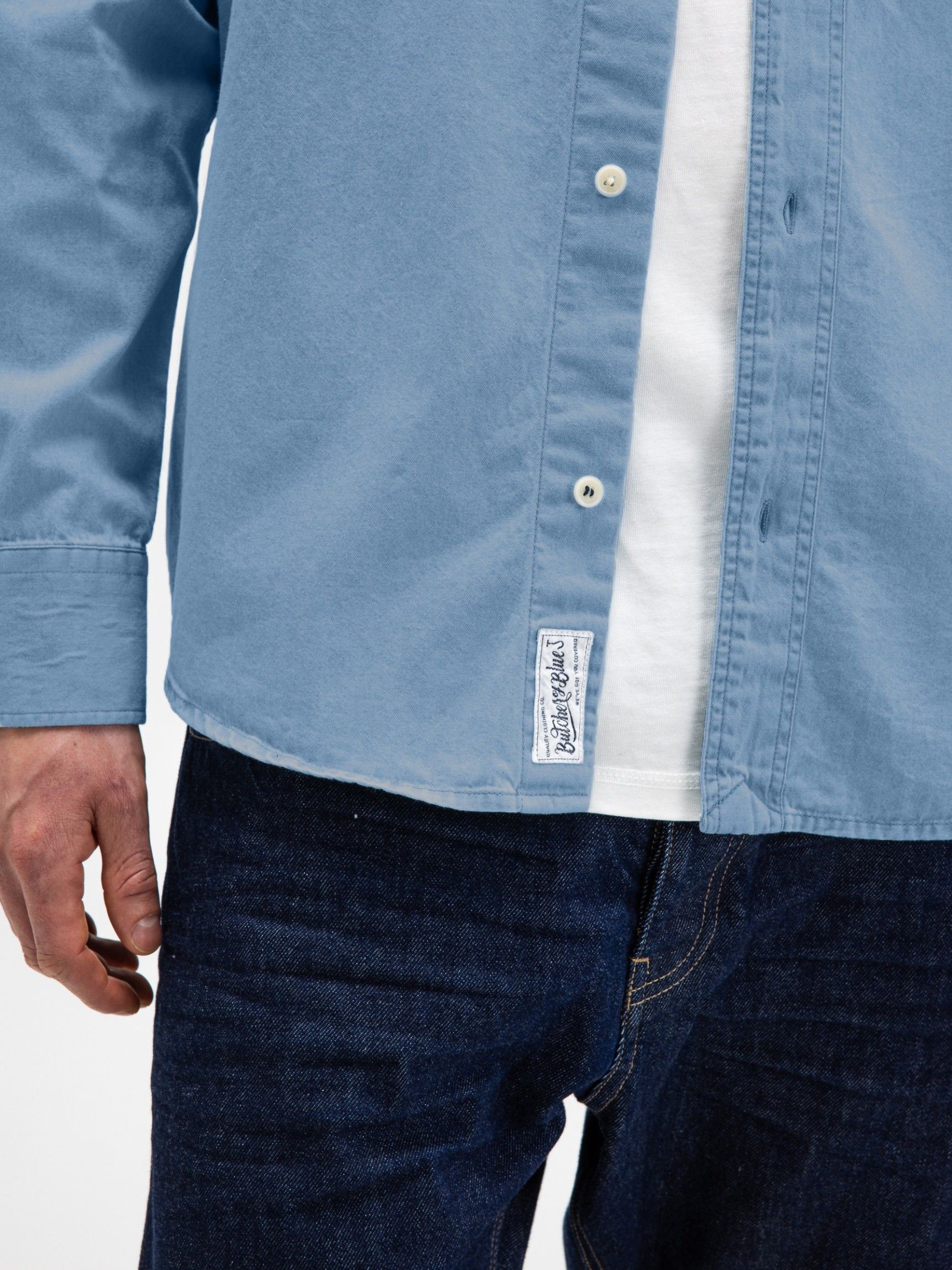 BUTCHER OF BLUE - OVERHEMD - Blauw