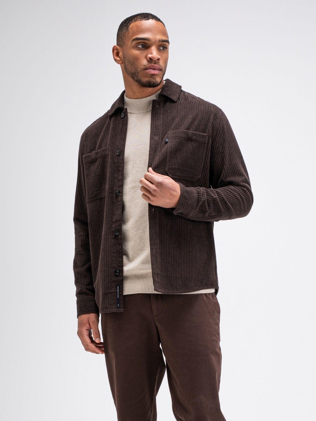 BUTCHER OF BLUE - OVERSHIRT - Bruin