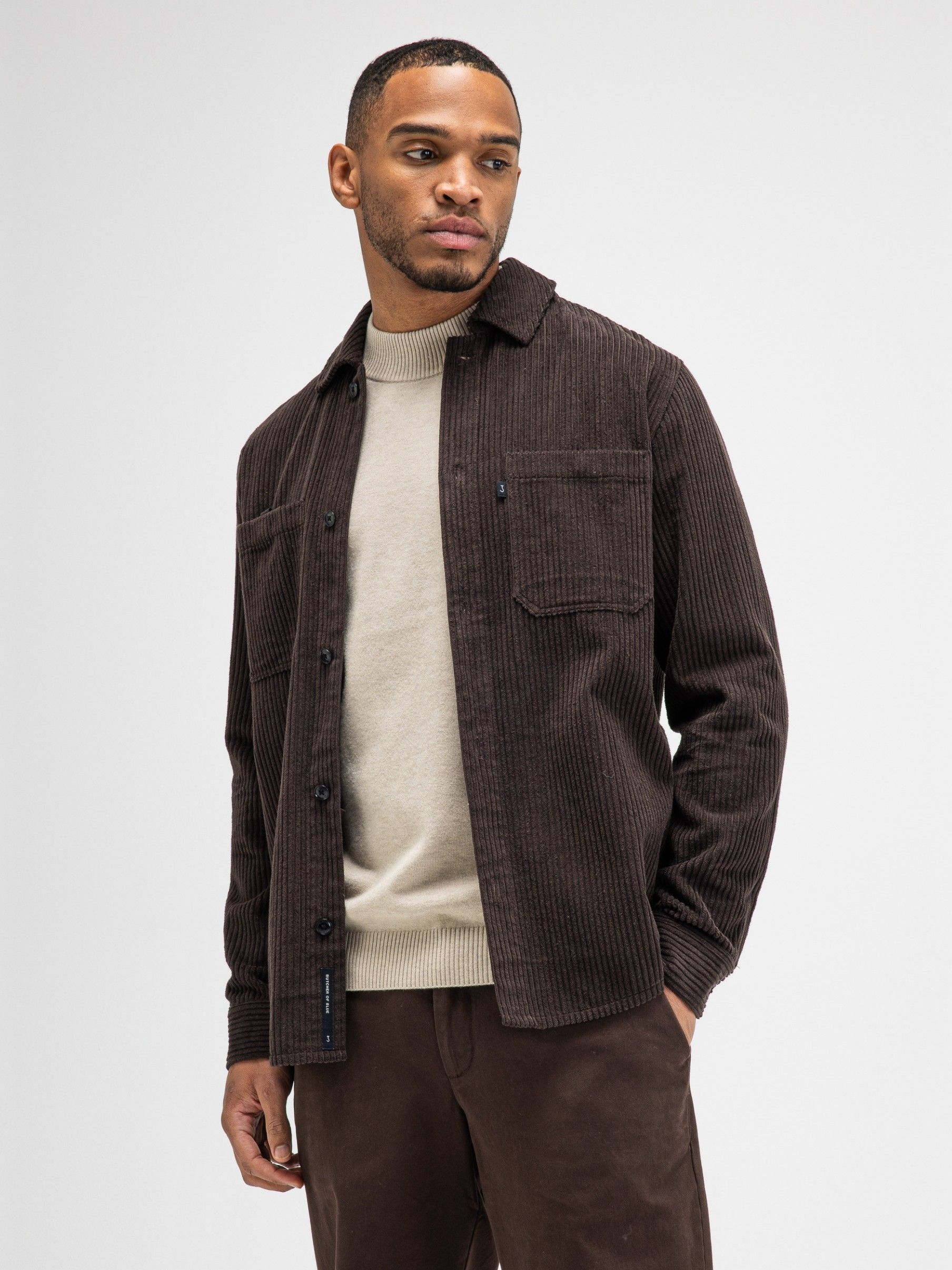 BUTCHER OF BLUE - OVERSHIRT - Bruin