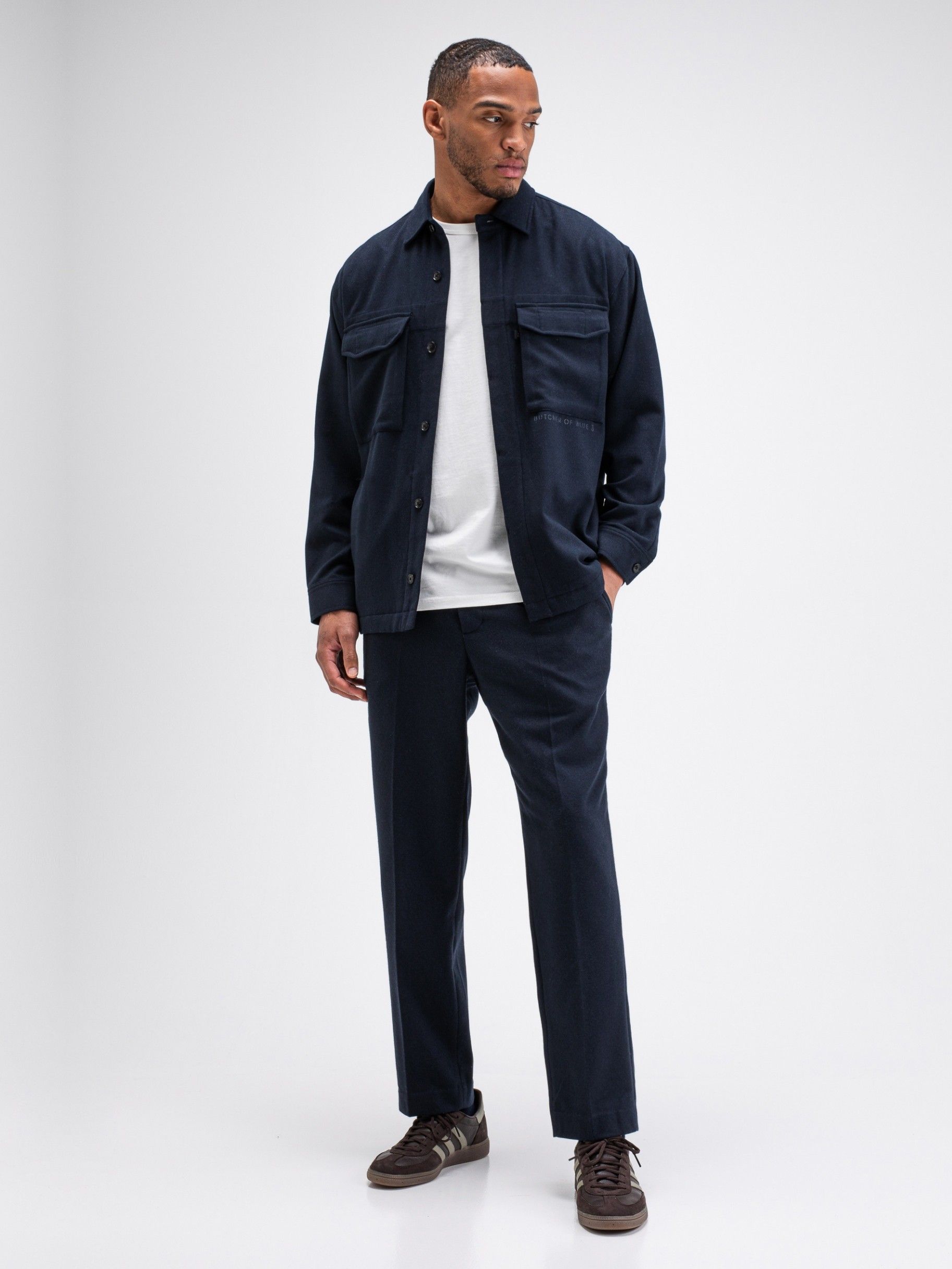 BUTCHER OF BLUE - OVERSHIRT - Blauw