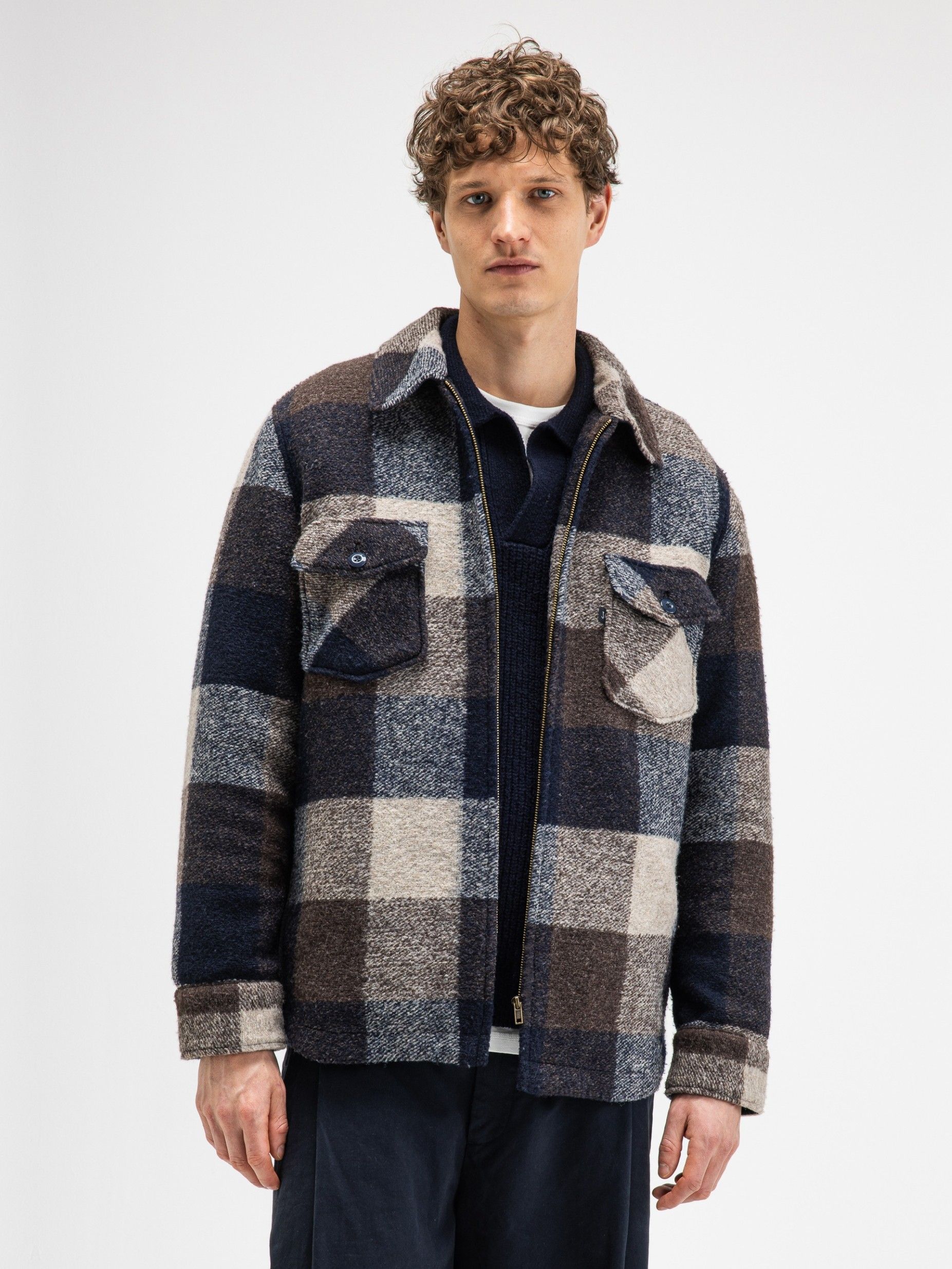 BUTCHER OF BLUE - OVERSHIRT - Bruin