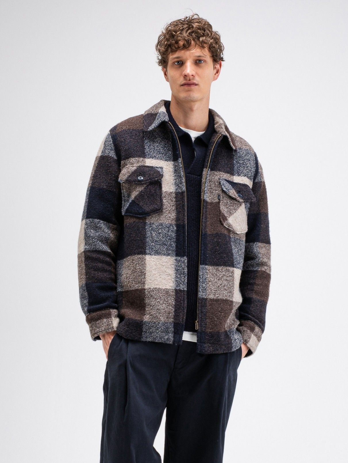 BUTCHER OF BLUE - OVERSHIRT - Bruin