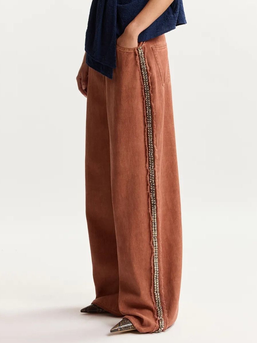 ESSENTIEL ANTWERP - JEANS - Bruin