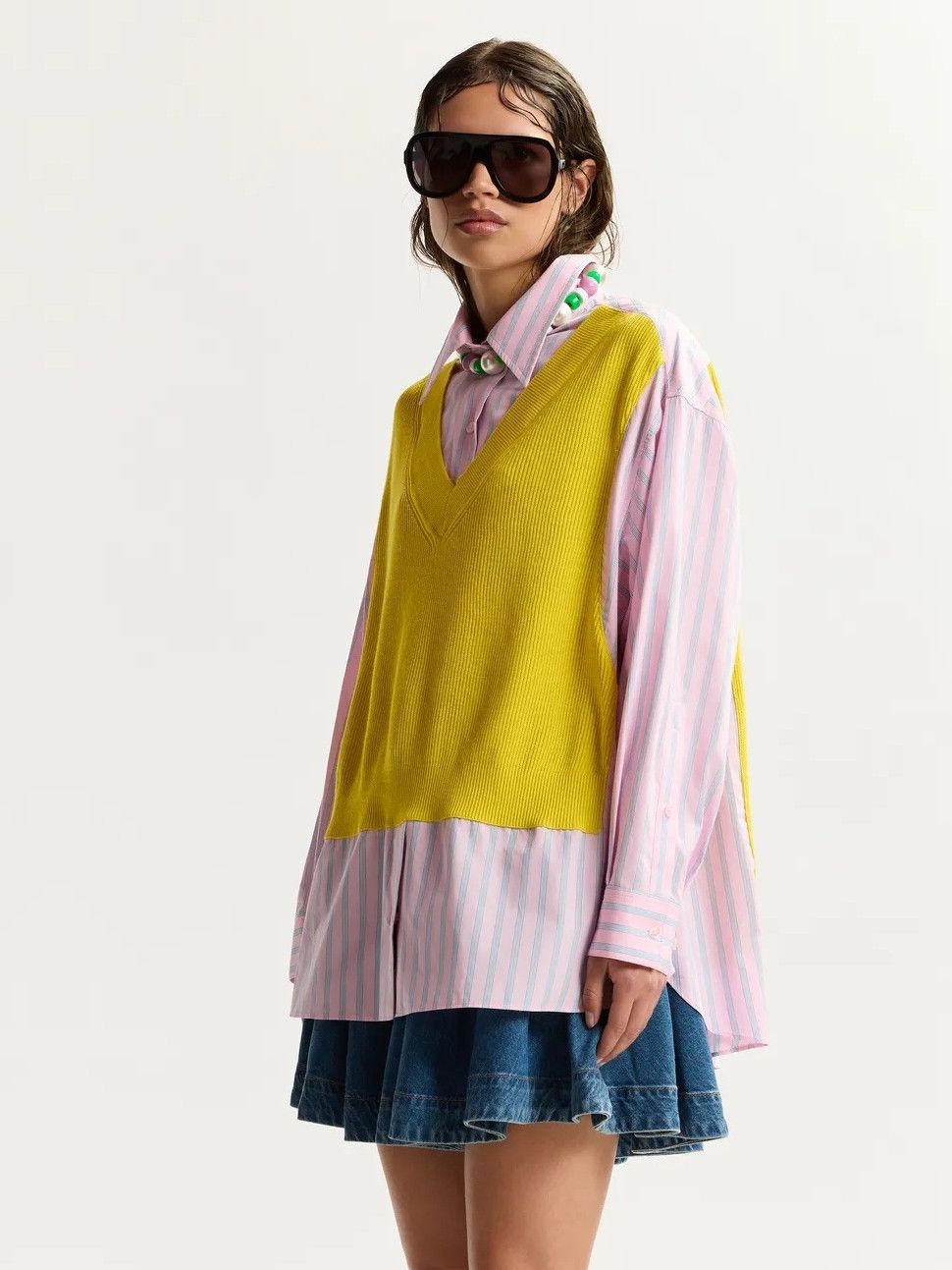 ESSENTIEL ANTWERP - BLOUSE - Geel