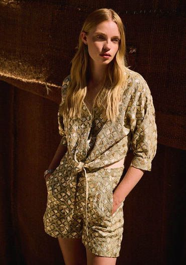 GREEK ARCHAIC KORI BLOUSE