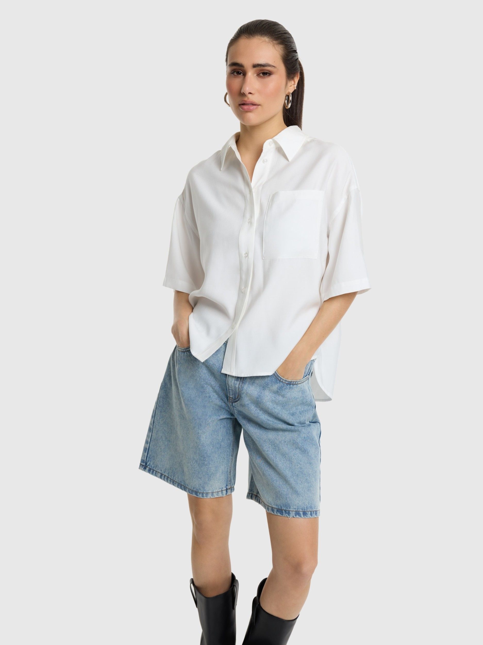 ALIX THE LABEL - BLOUSE - Off white