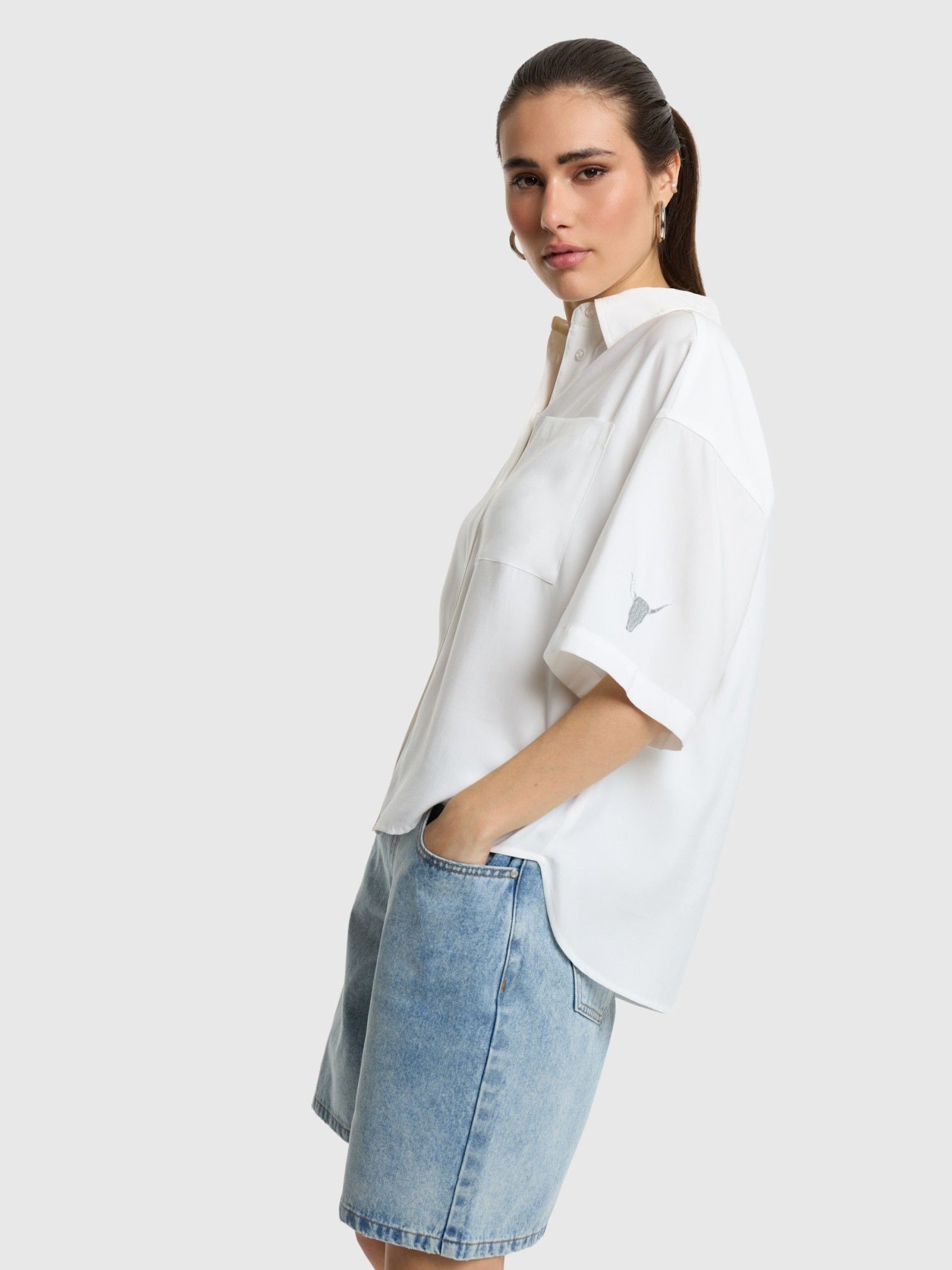 ALIX THE LABEL - BLOUSE - Off white