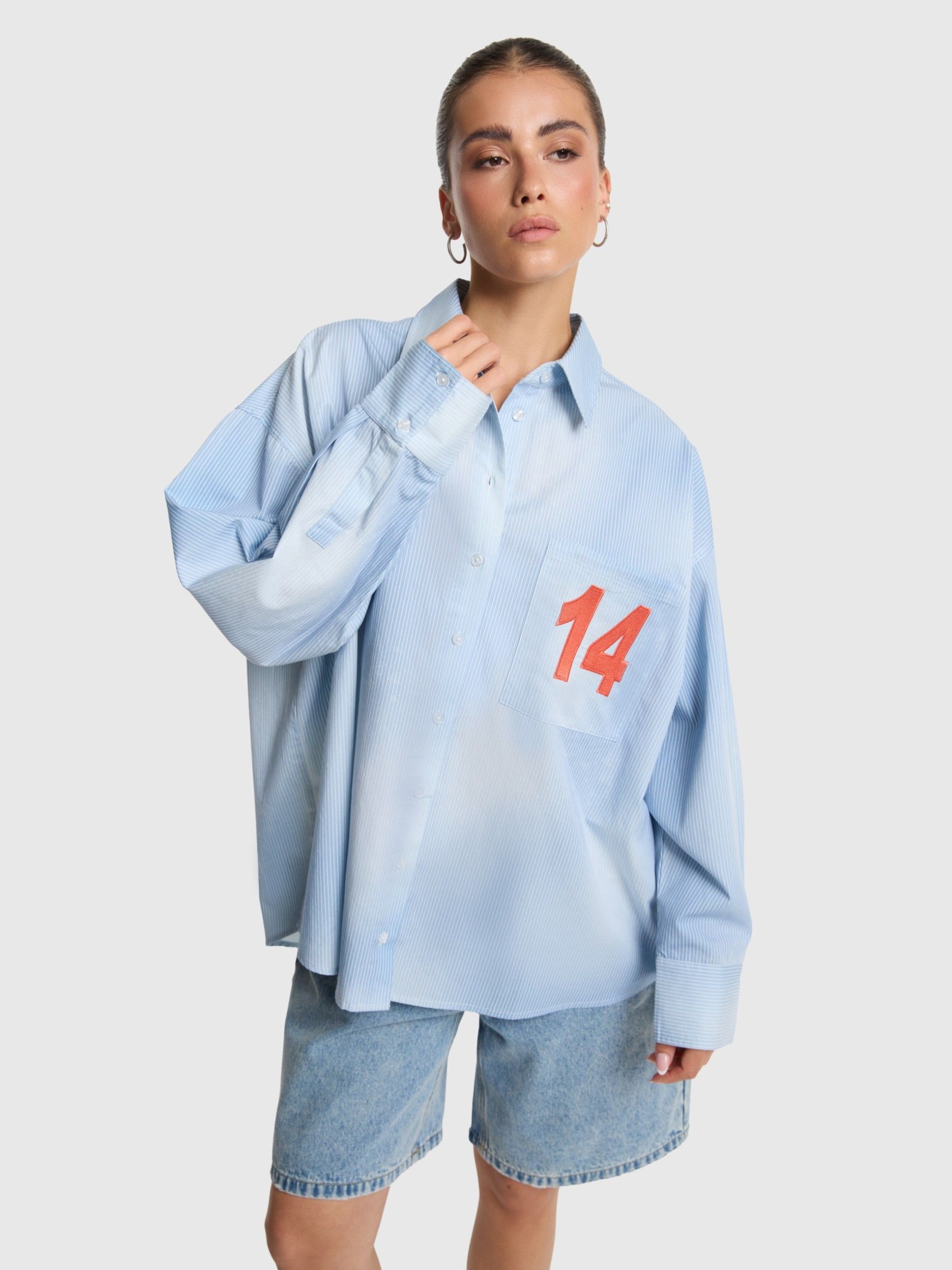 ALIX THE LABEL - BLOUSE - Blauw
