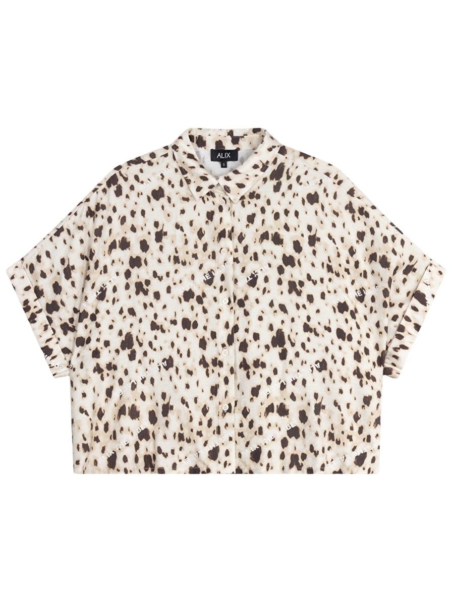 ALIX THE LABEL - BLOUSE - Bruin
