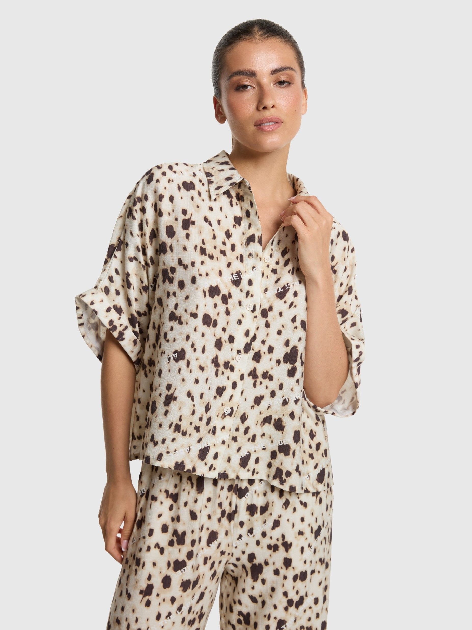 ALIX THE LABEL - BLOUSE - Bruin